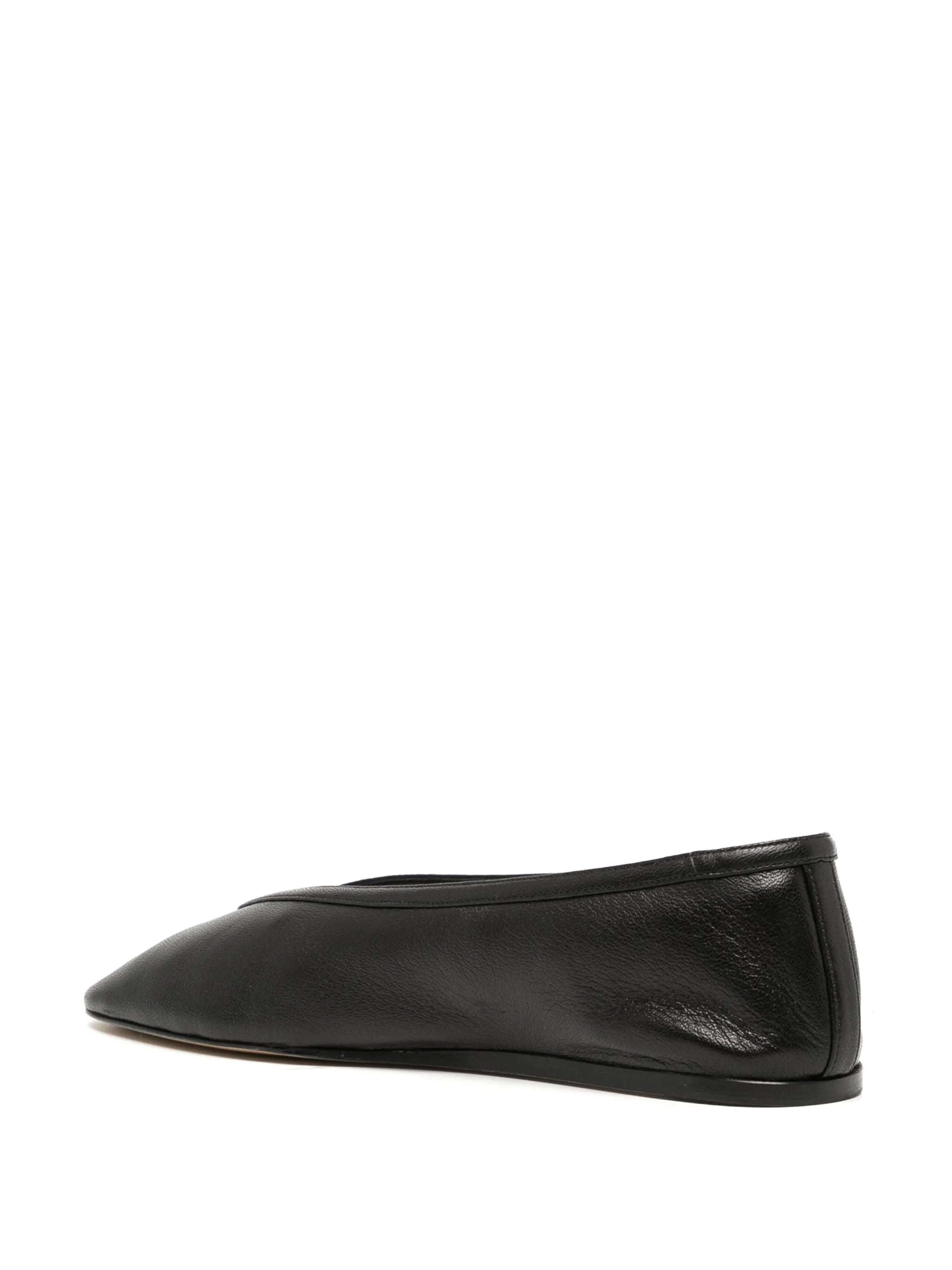 Luna leather ballerina shoes