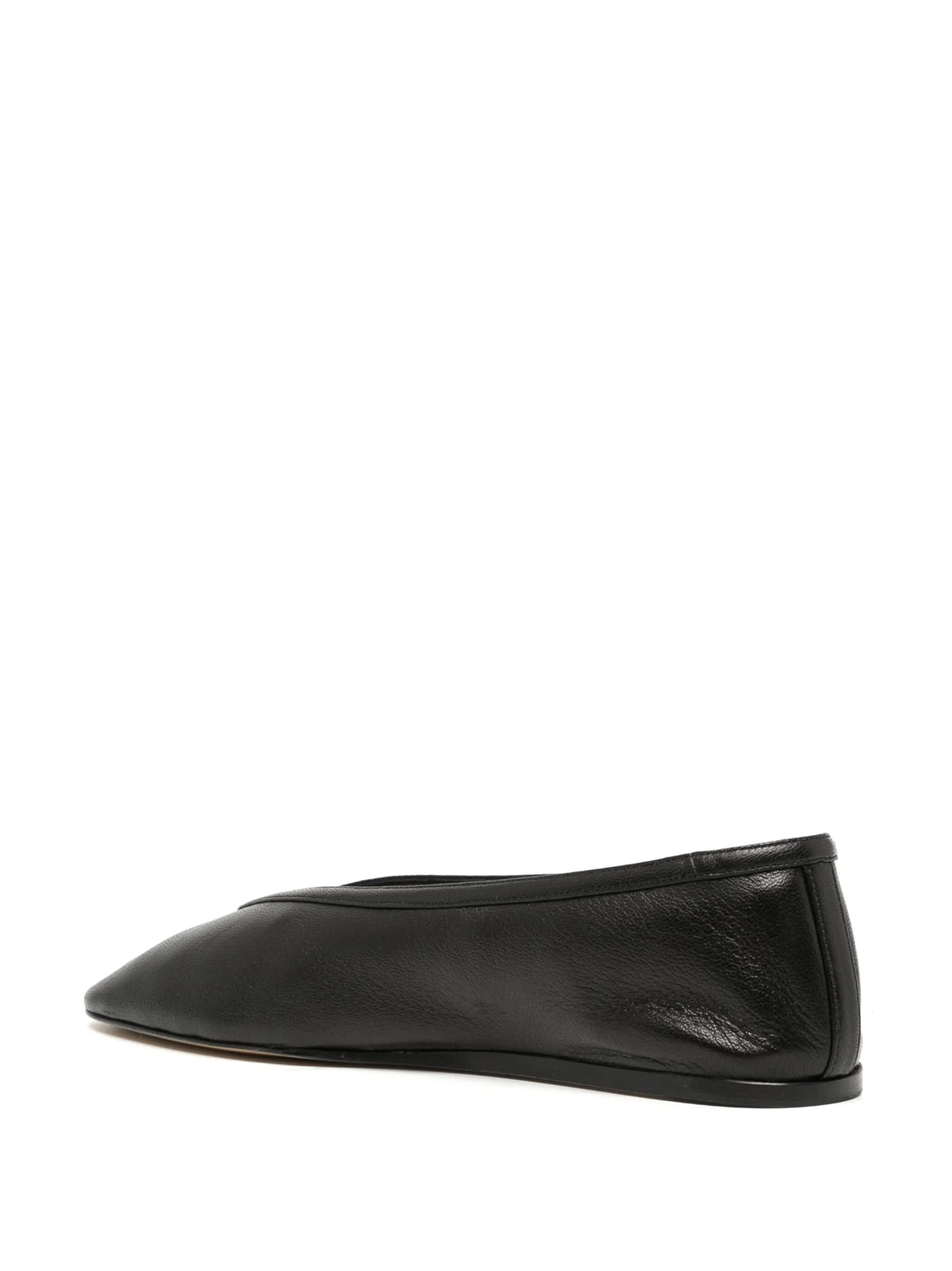 Luna slippers in black leather