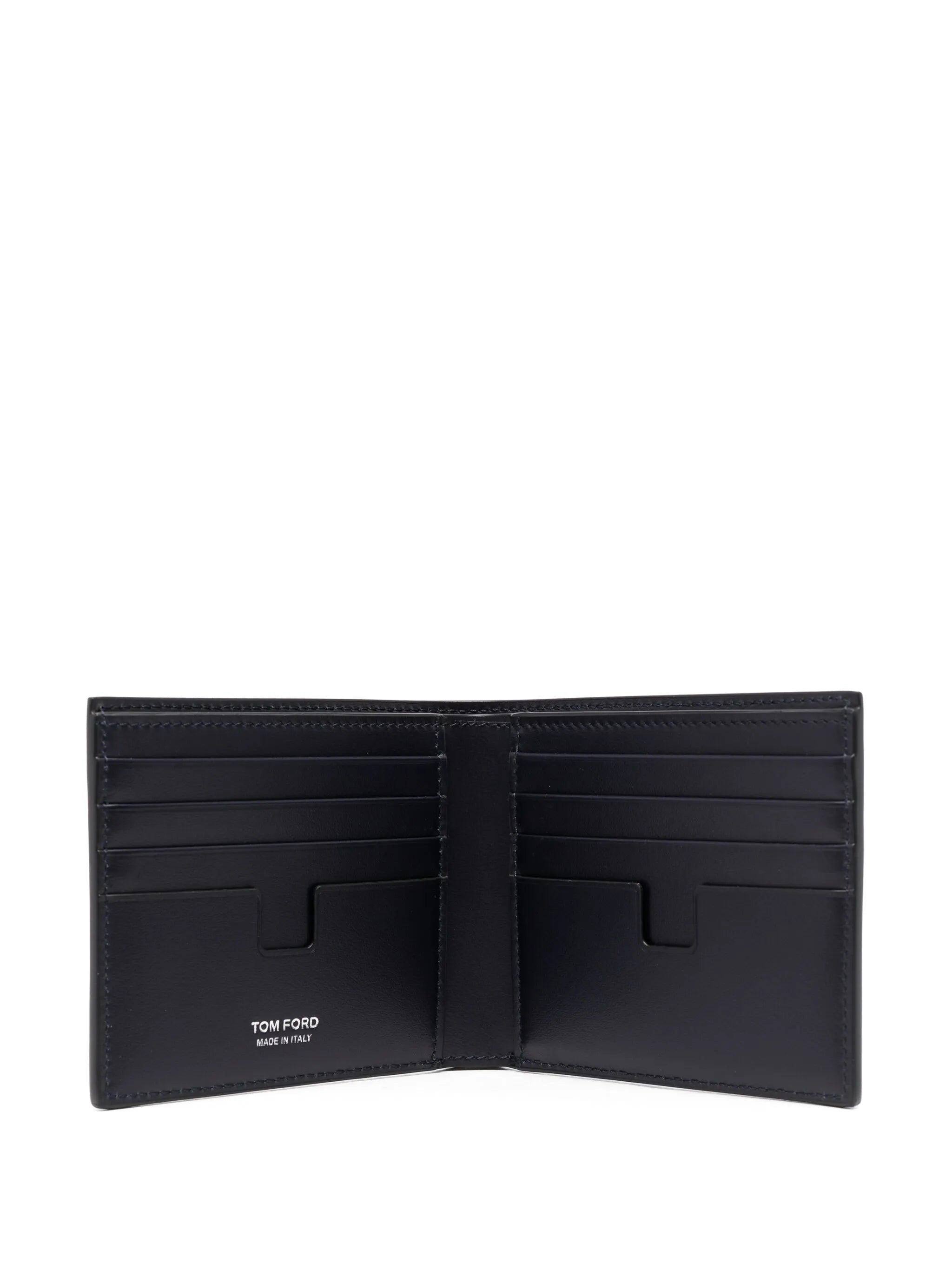 crocodile-embossed patent leather wallet
