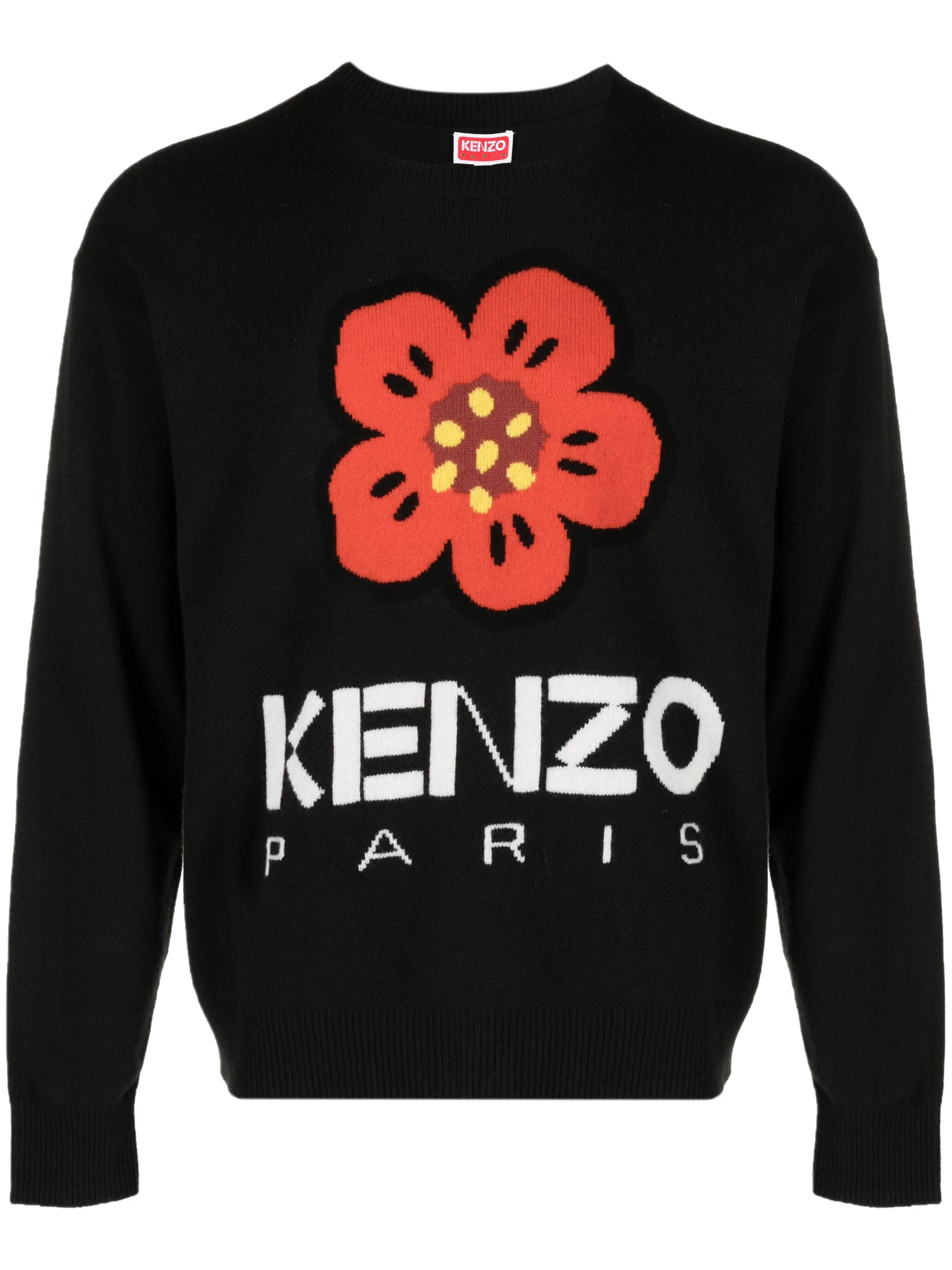 Boke Flower-motif wool jumper