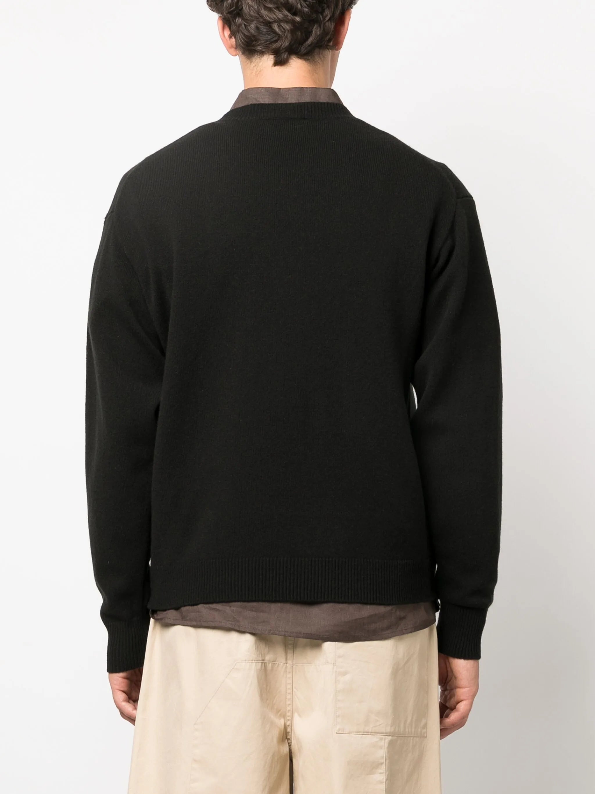 Boke Flower-motif wool jumper
