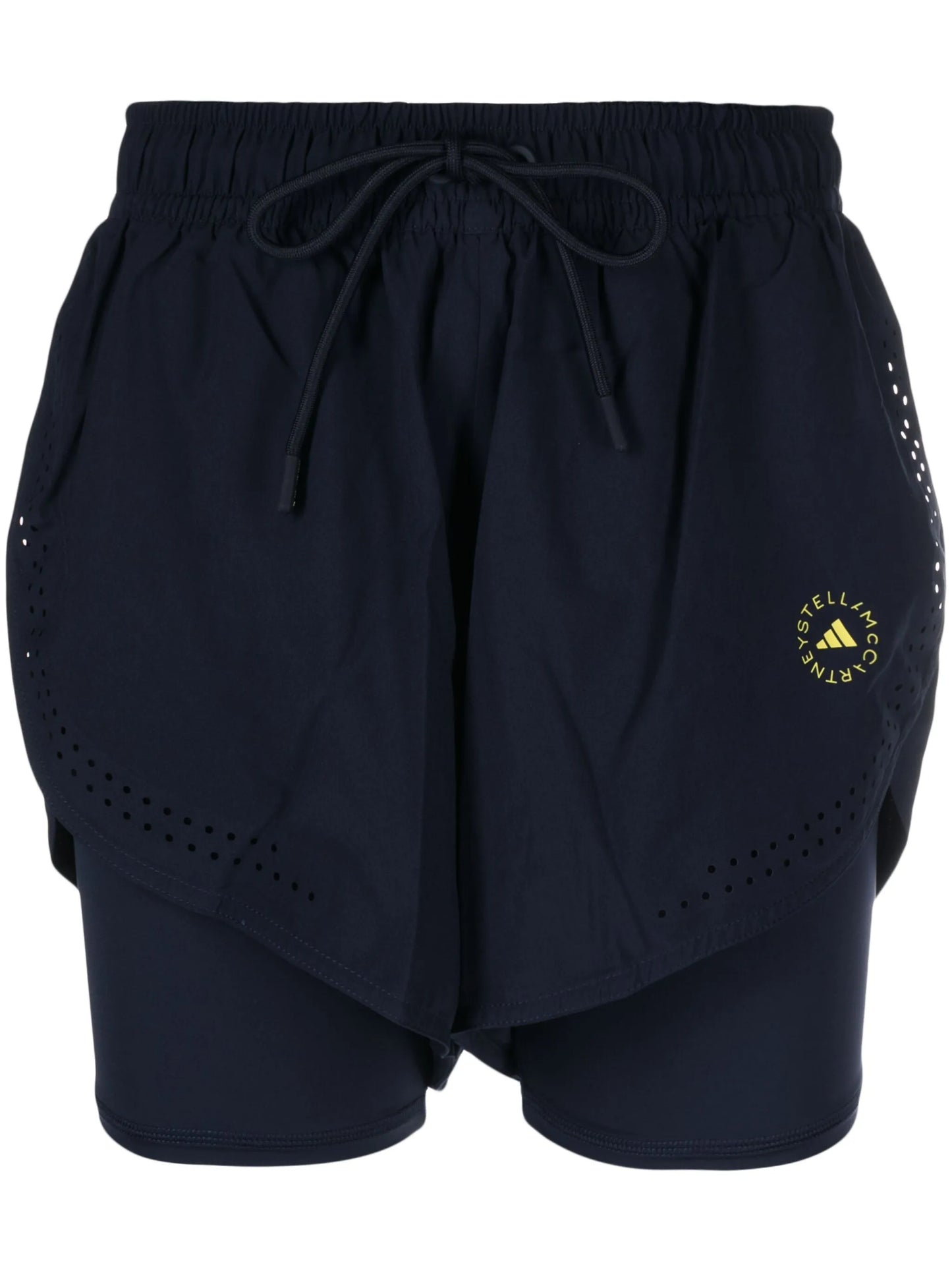 TruePurpose layered running shorts