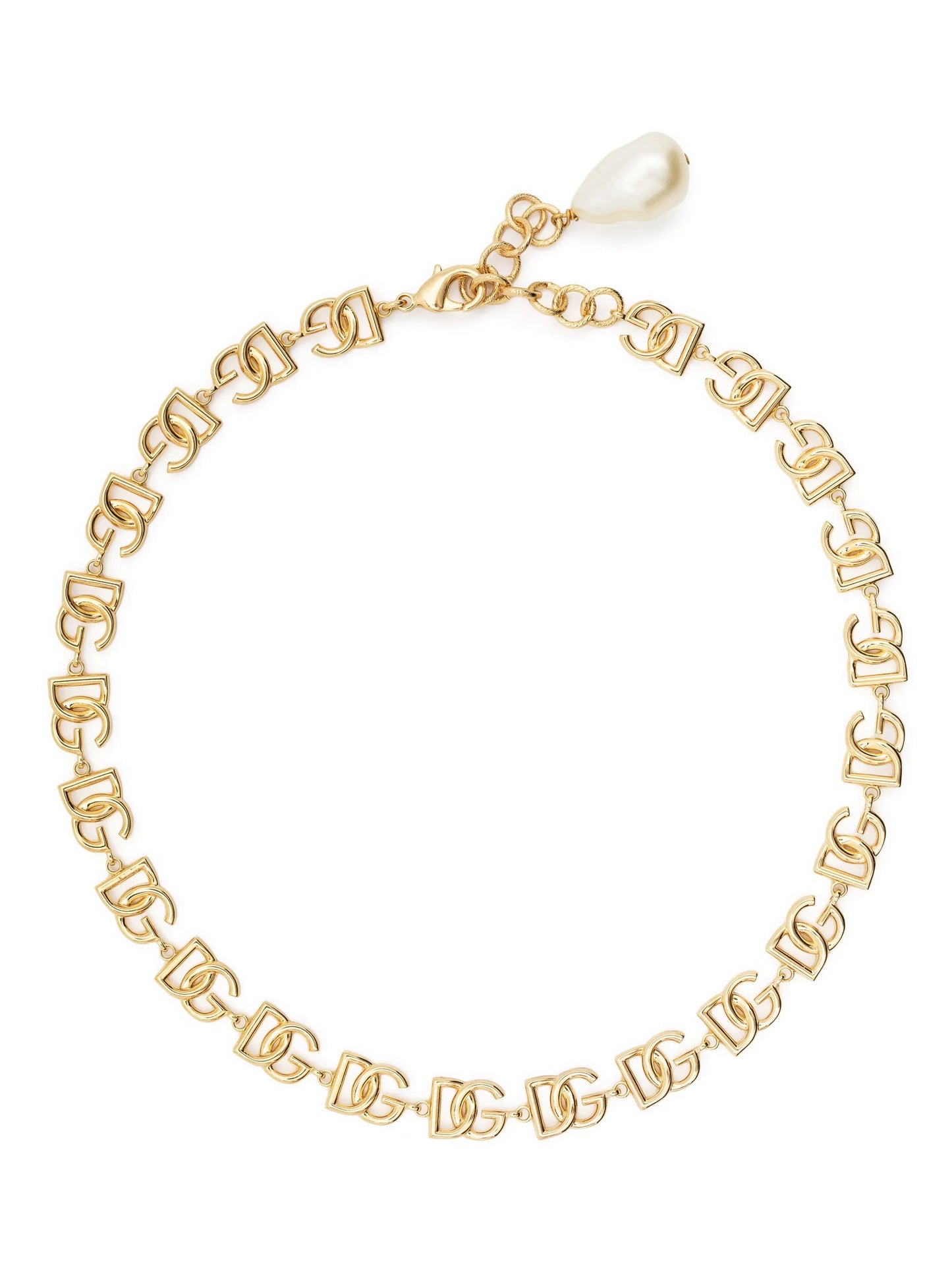 DG-logo chain necklace