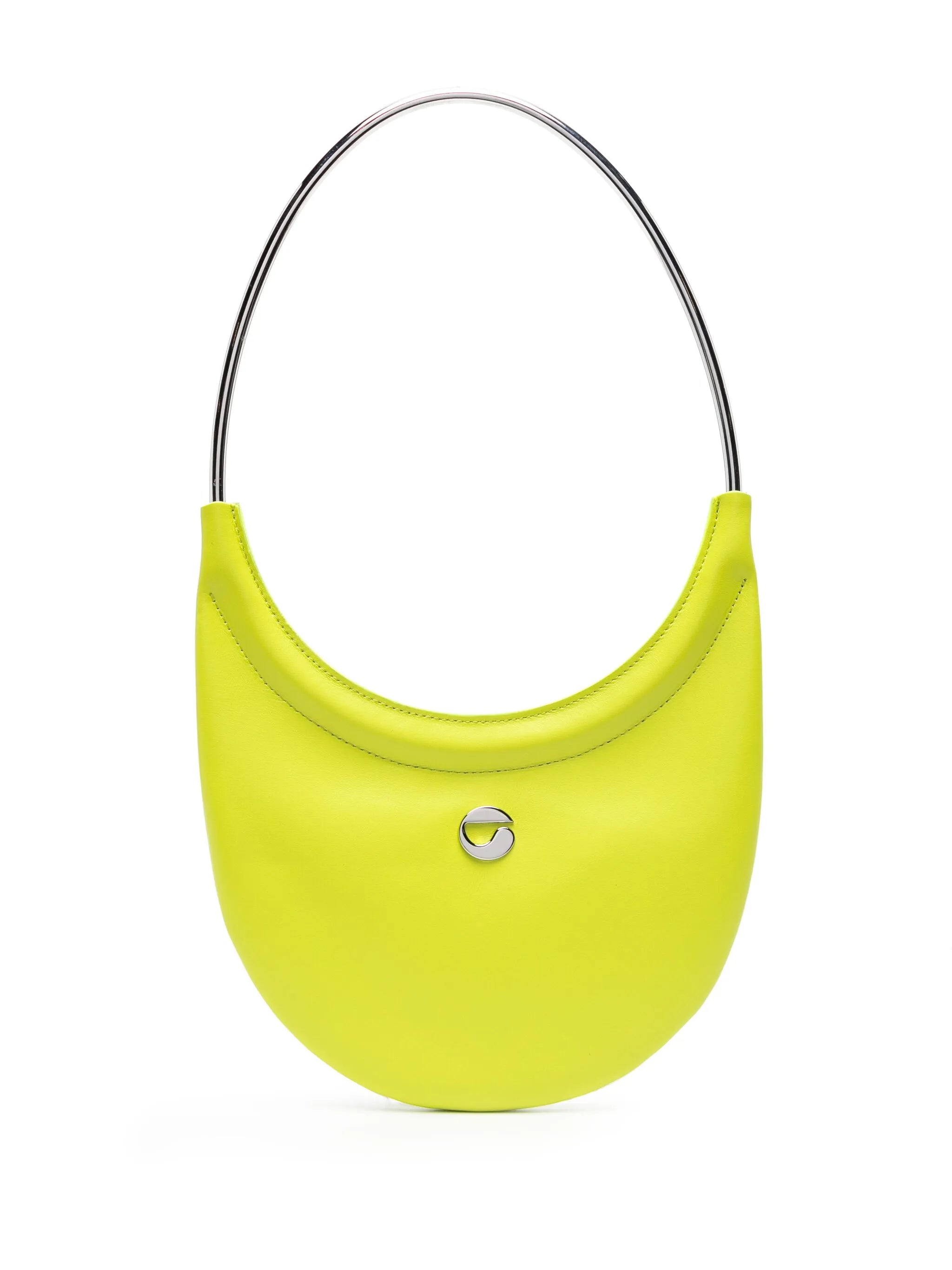 Ring Swipe logo-plaque leather shoulder bag