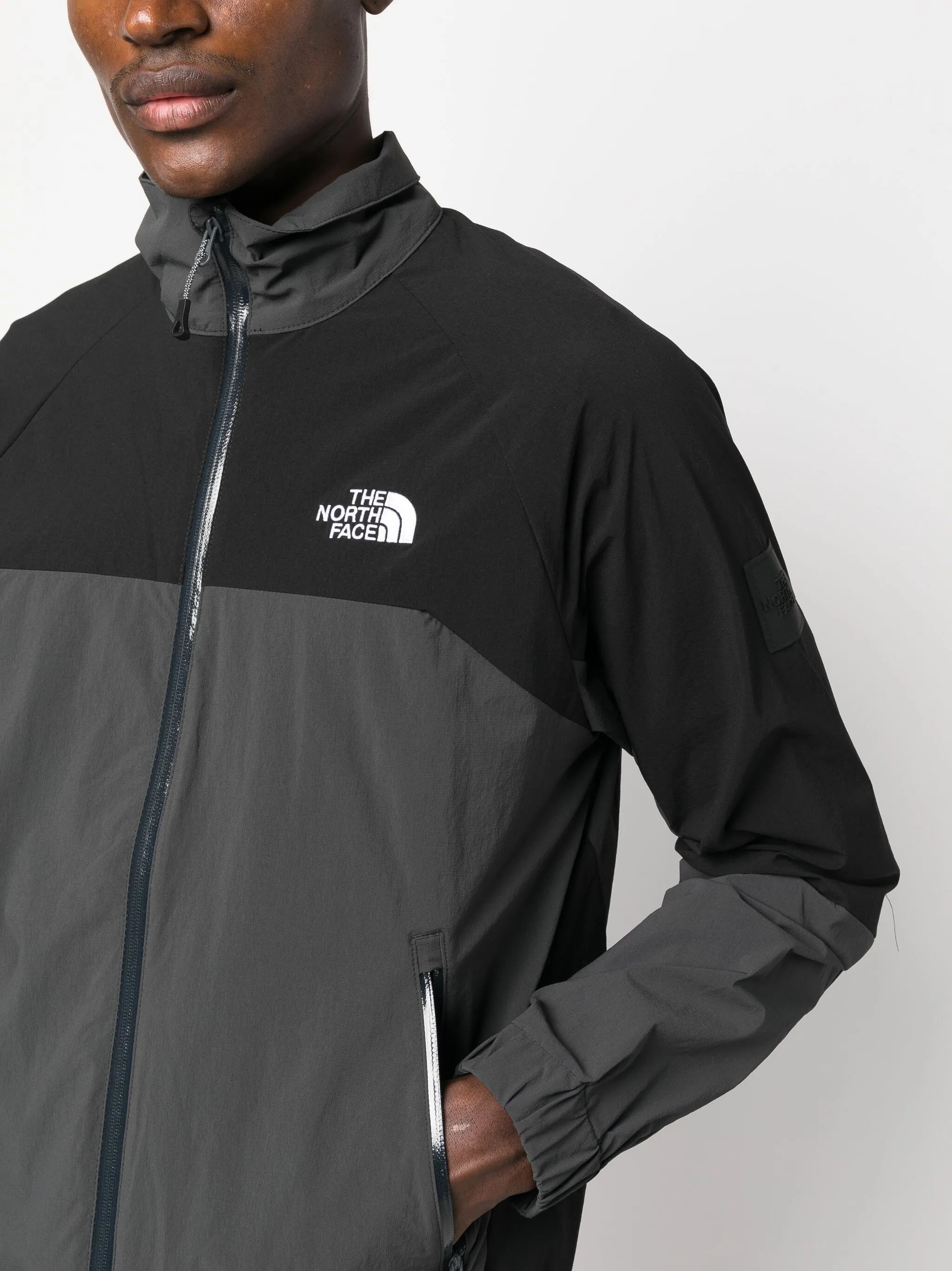 Shell Suit logo-print jacket