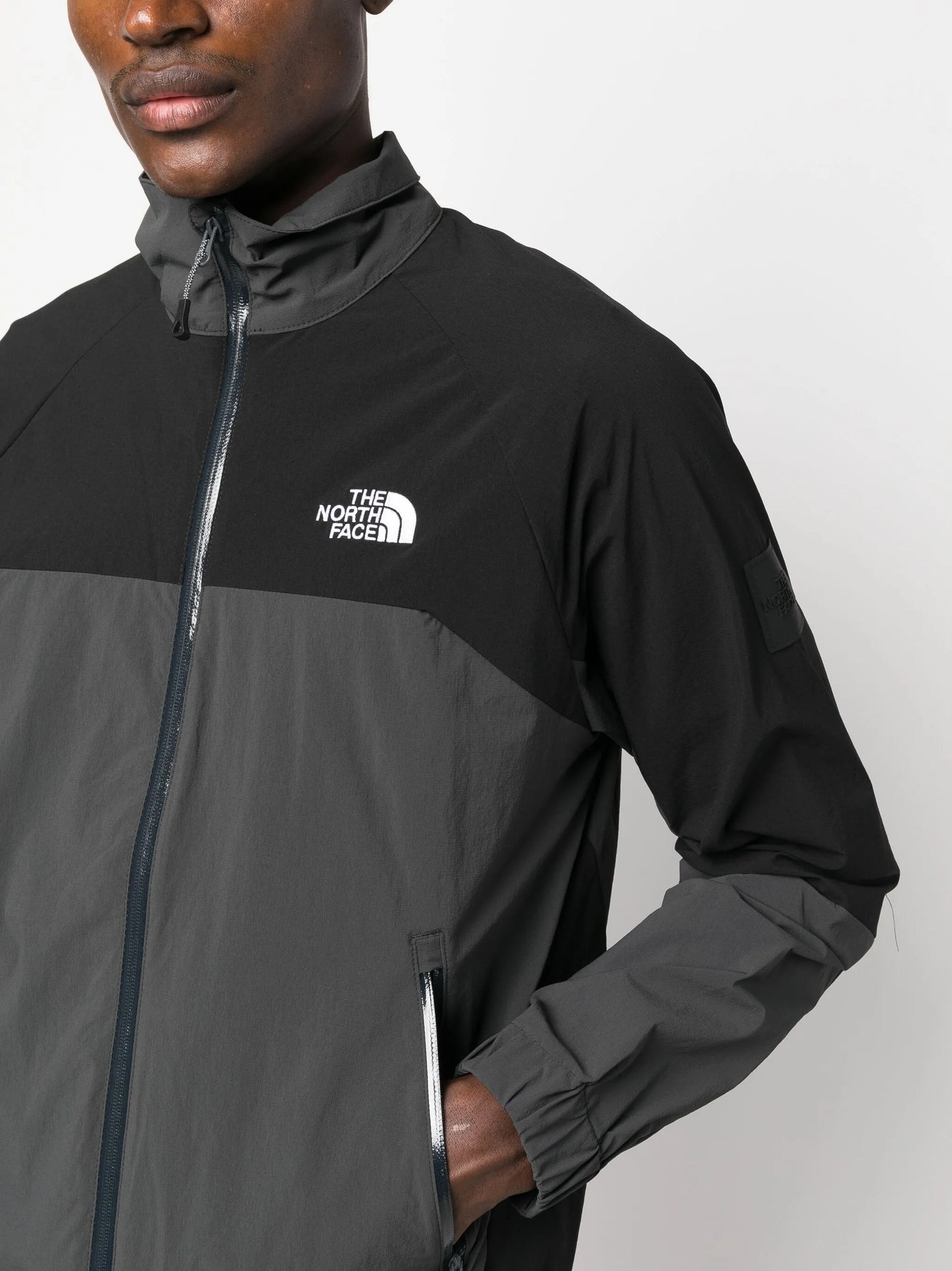 Shell Suit logo-print jacket