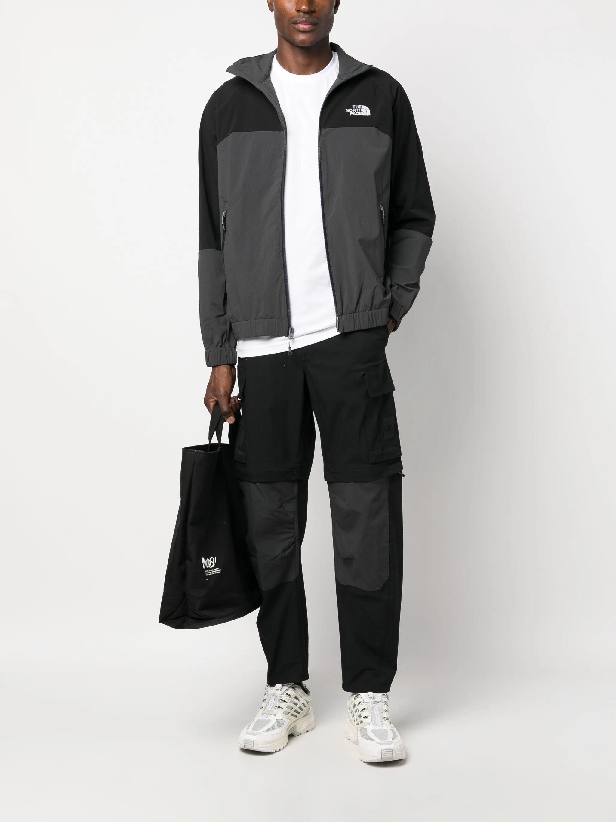 Shell Suit logo-print jacket