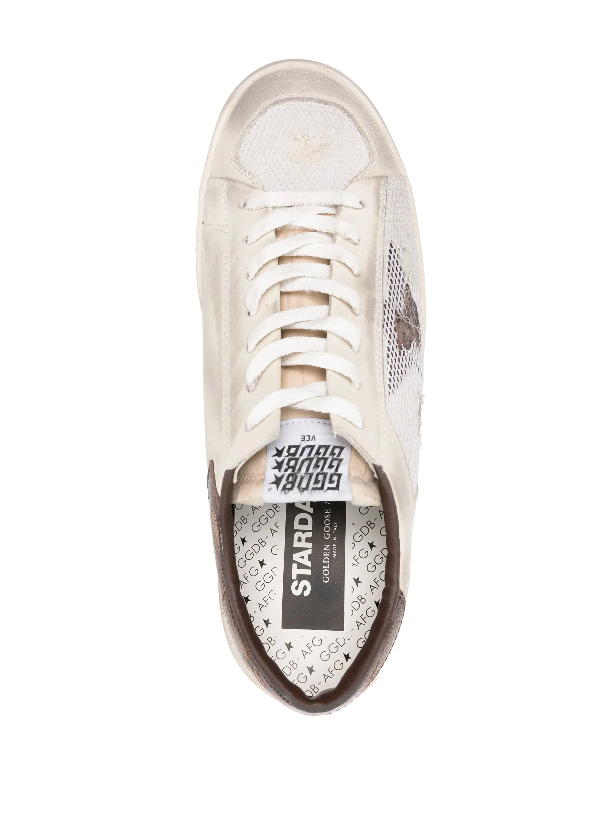 Stardan mesh-trim sneakers
