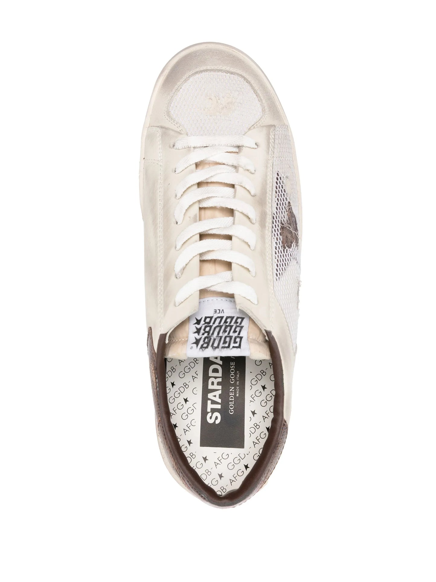 Stardan mesh-trim sneakers