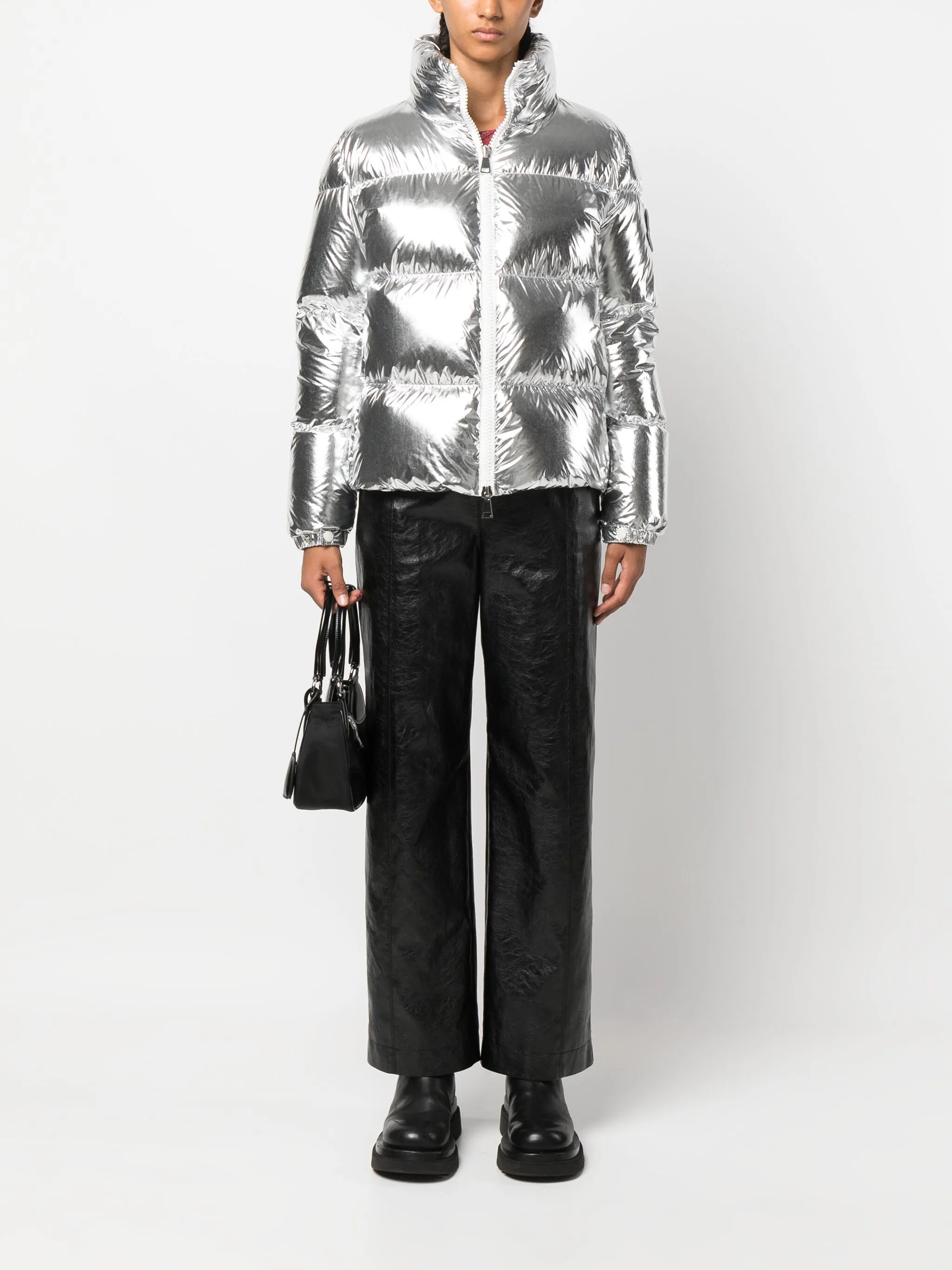 Meuse high-neck quilted jacket