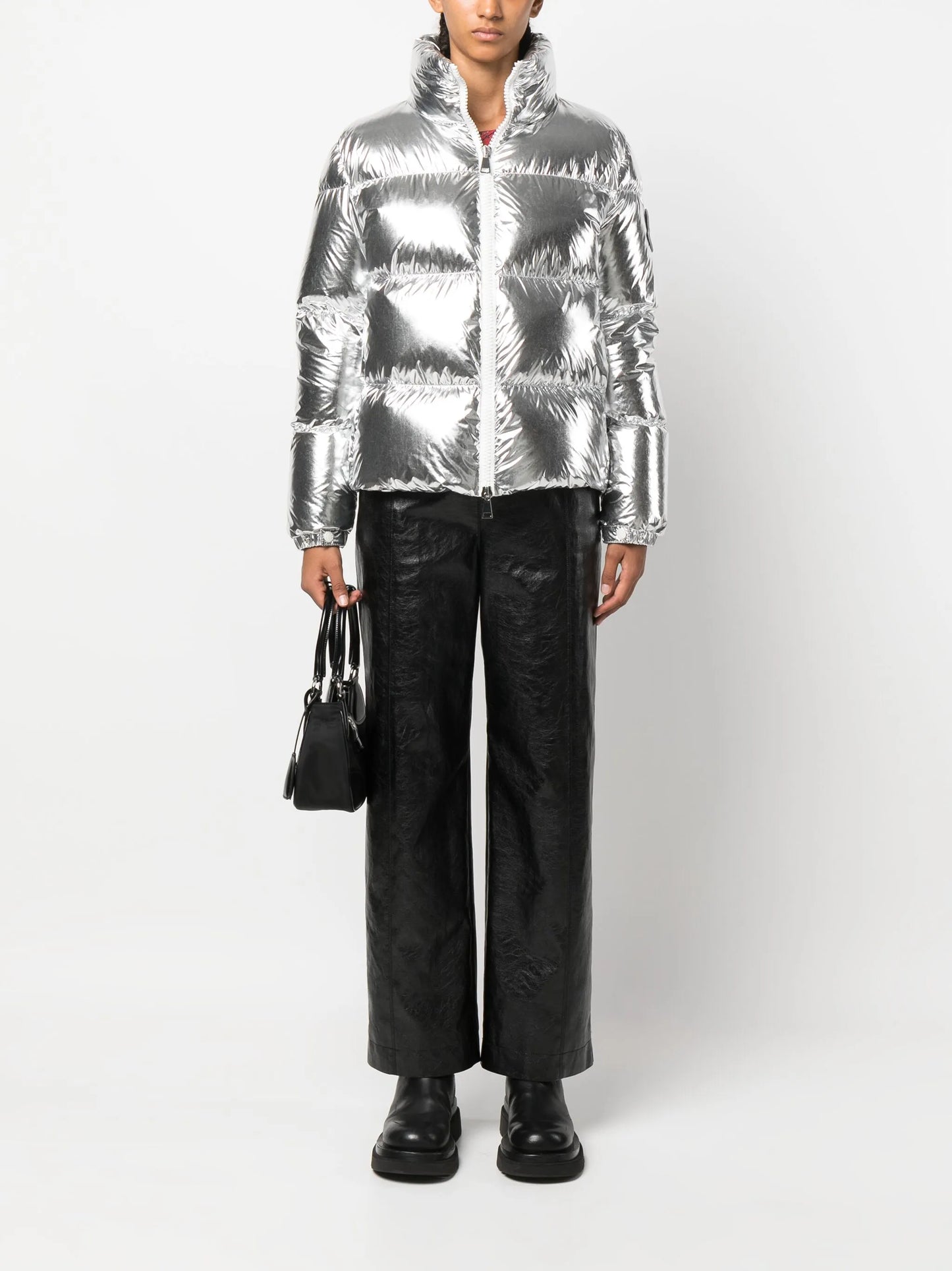 Meuse high-neck quilted jacket