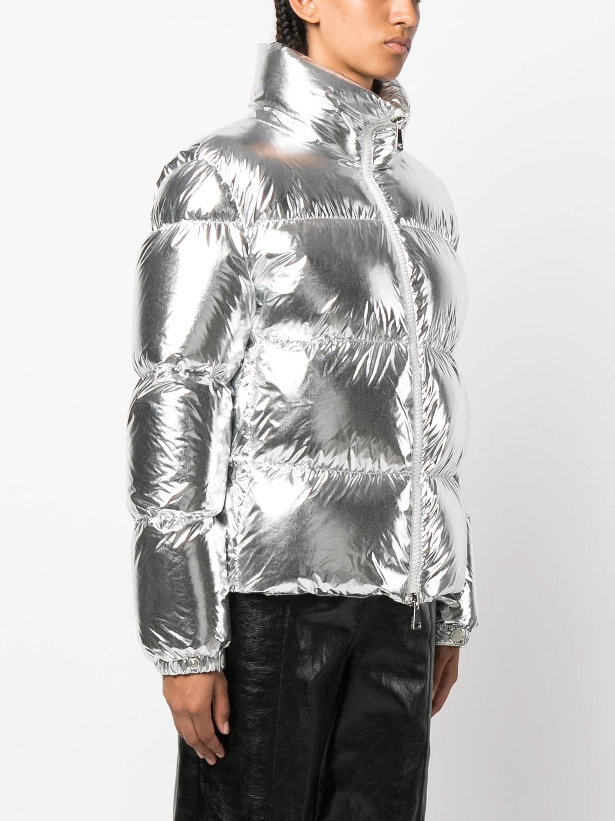 Meuse high-neck quilted jacket