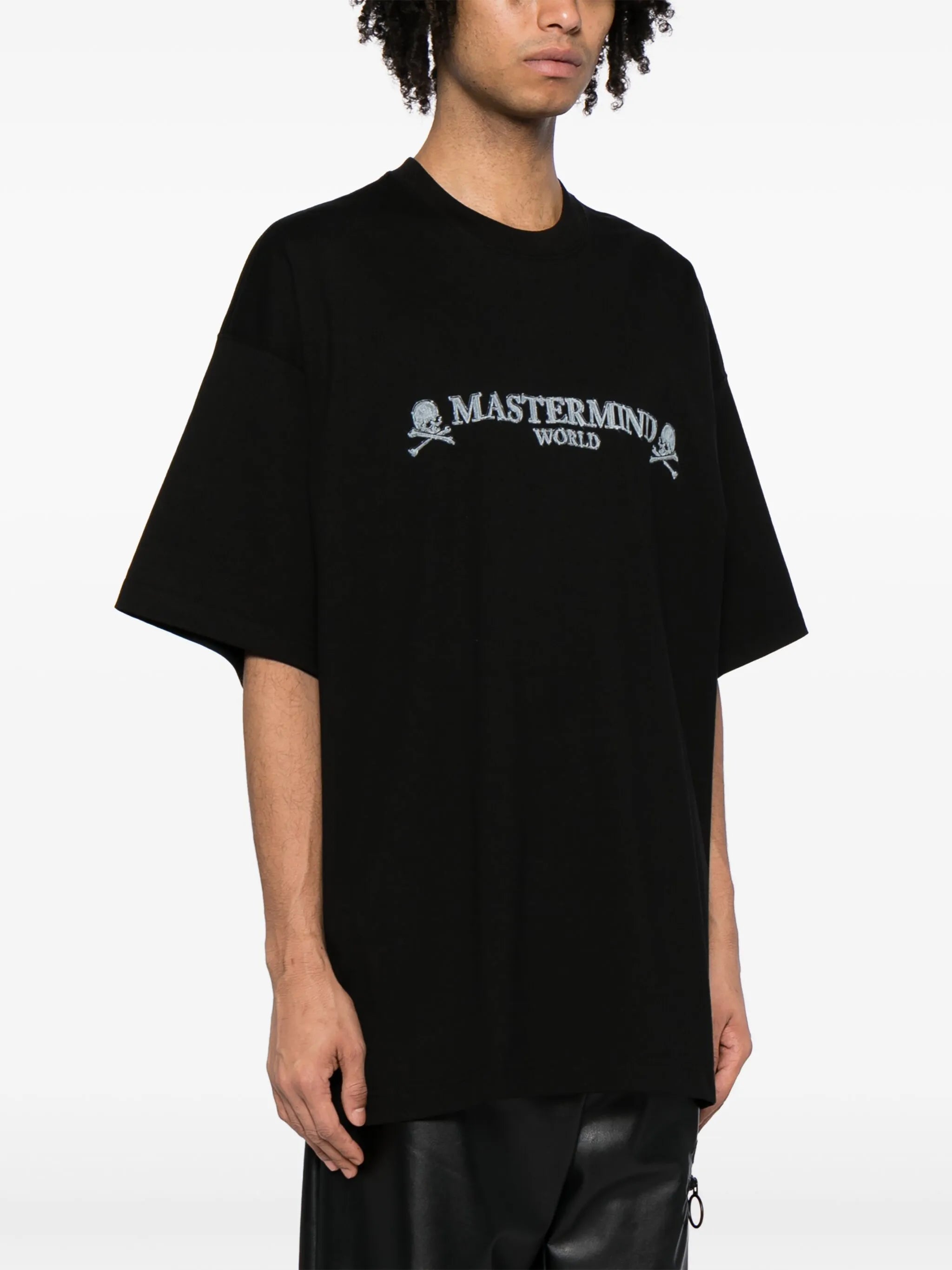 skull short-sleeve cotton T-shirt
