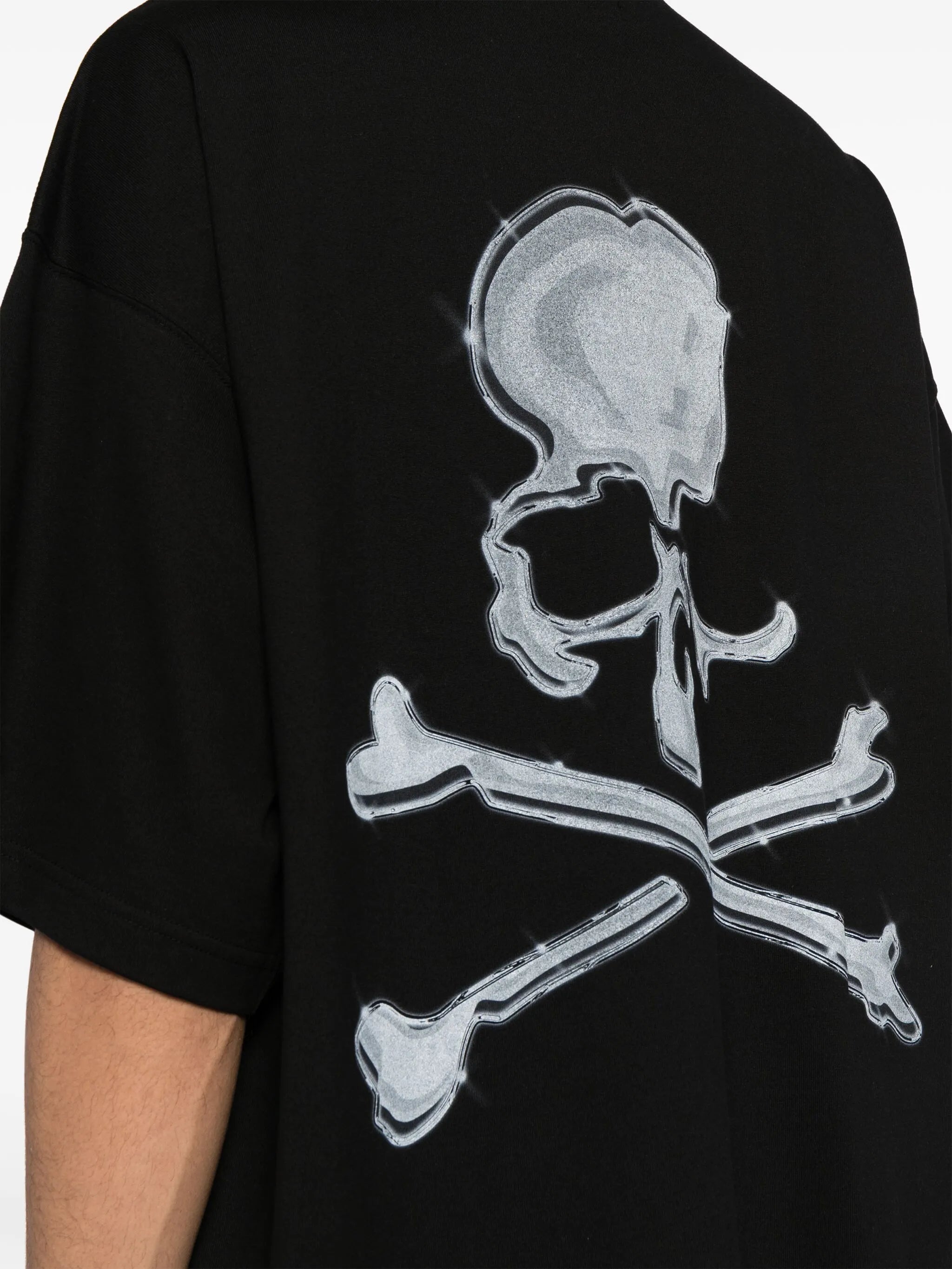 skull short-sleeve cotton T-shirt