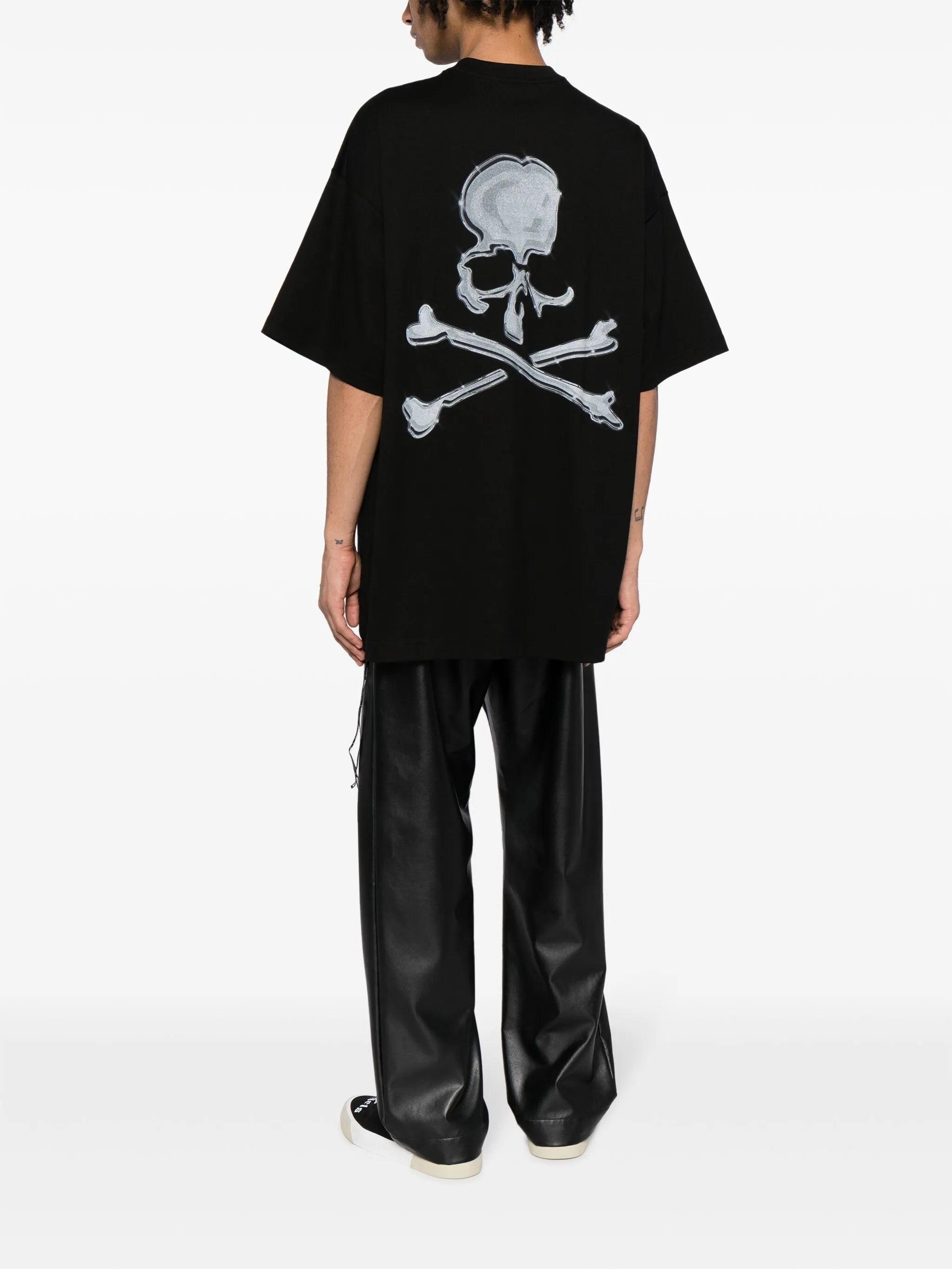 skull short-sleeve cotton T-shirt