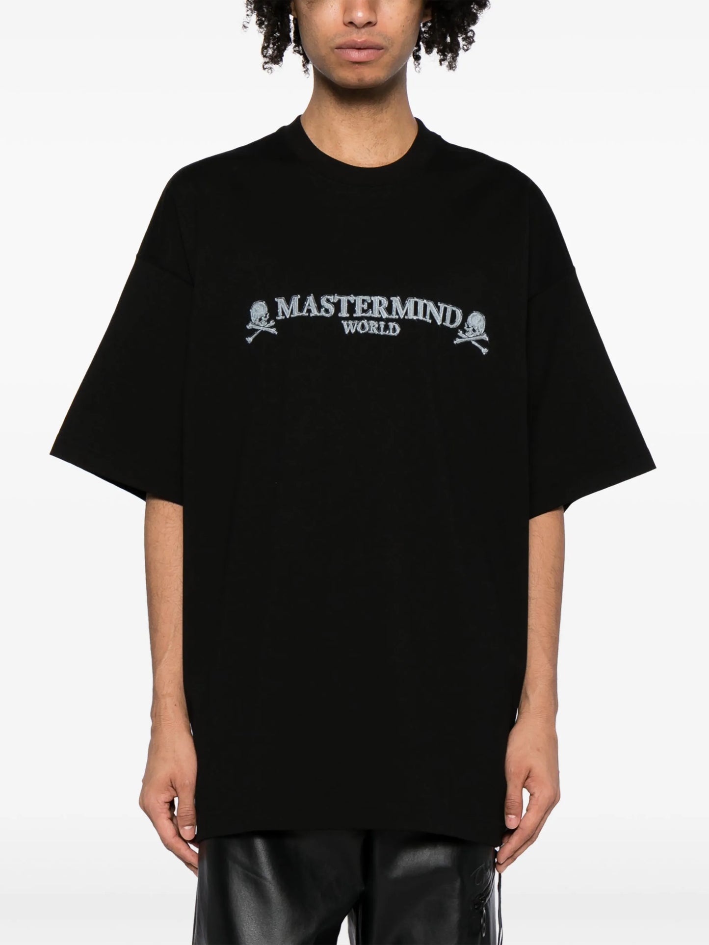 skull short-sleeve cotton T-shirt