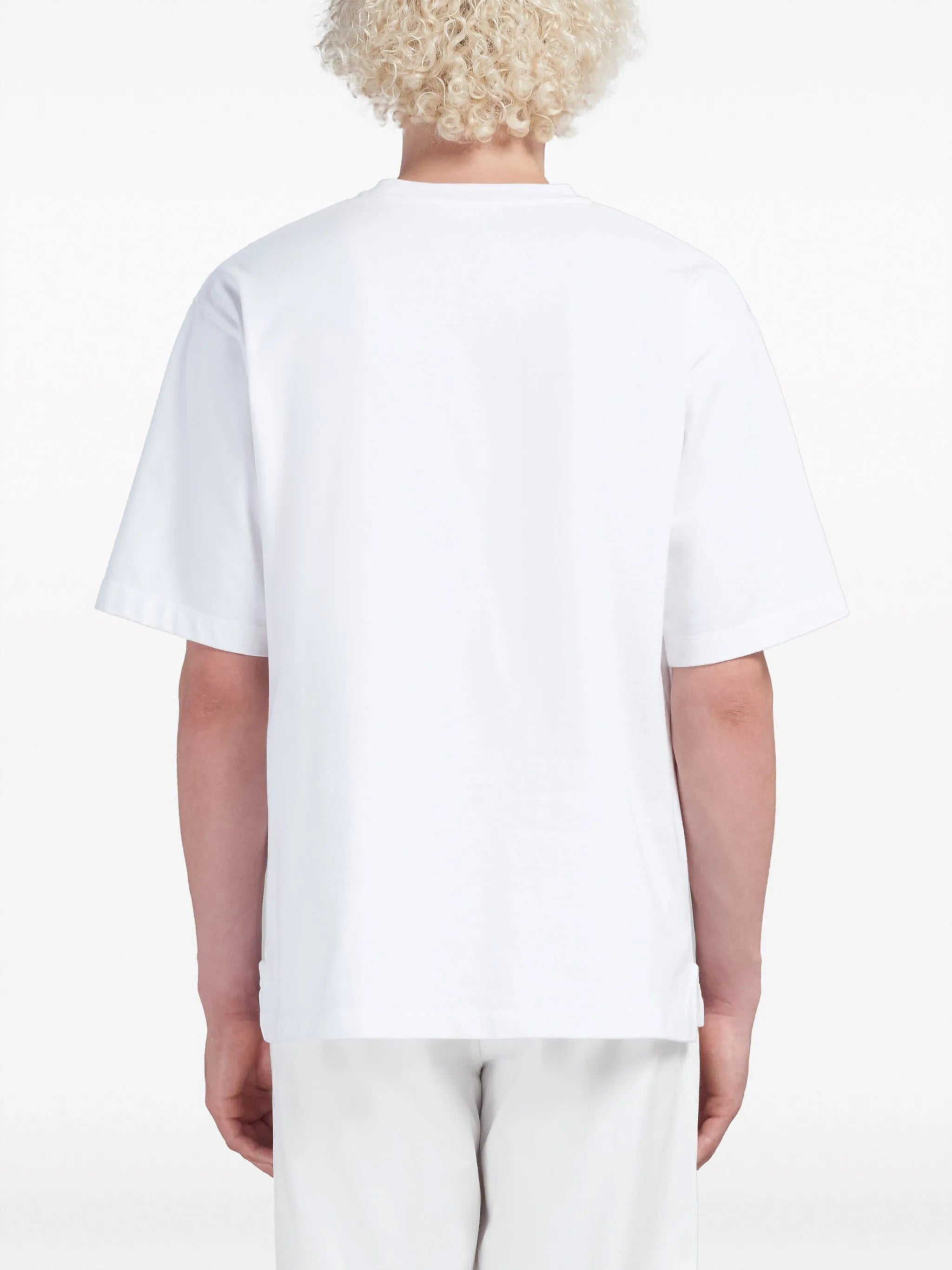 logo-patch cotton T-shirt
