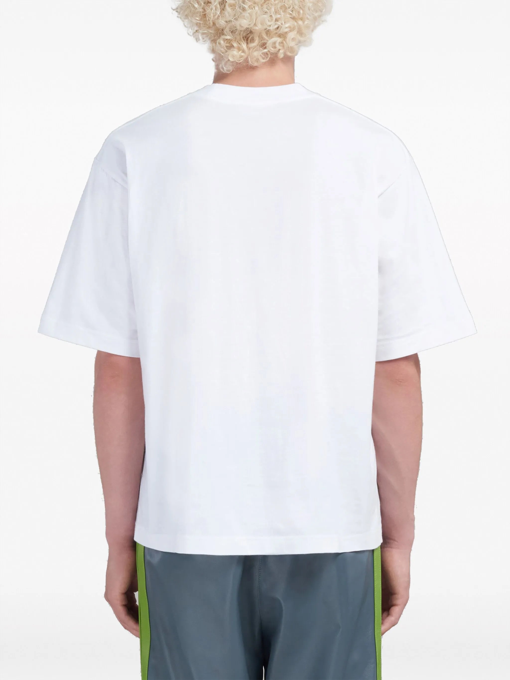 logo-embroidered cotton T-shirt (set of three)