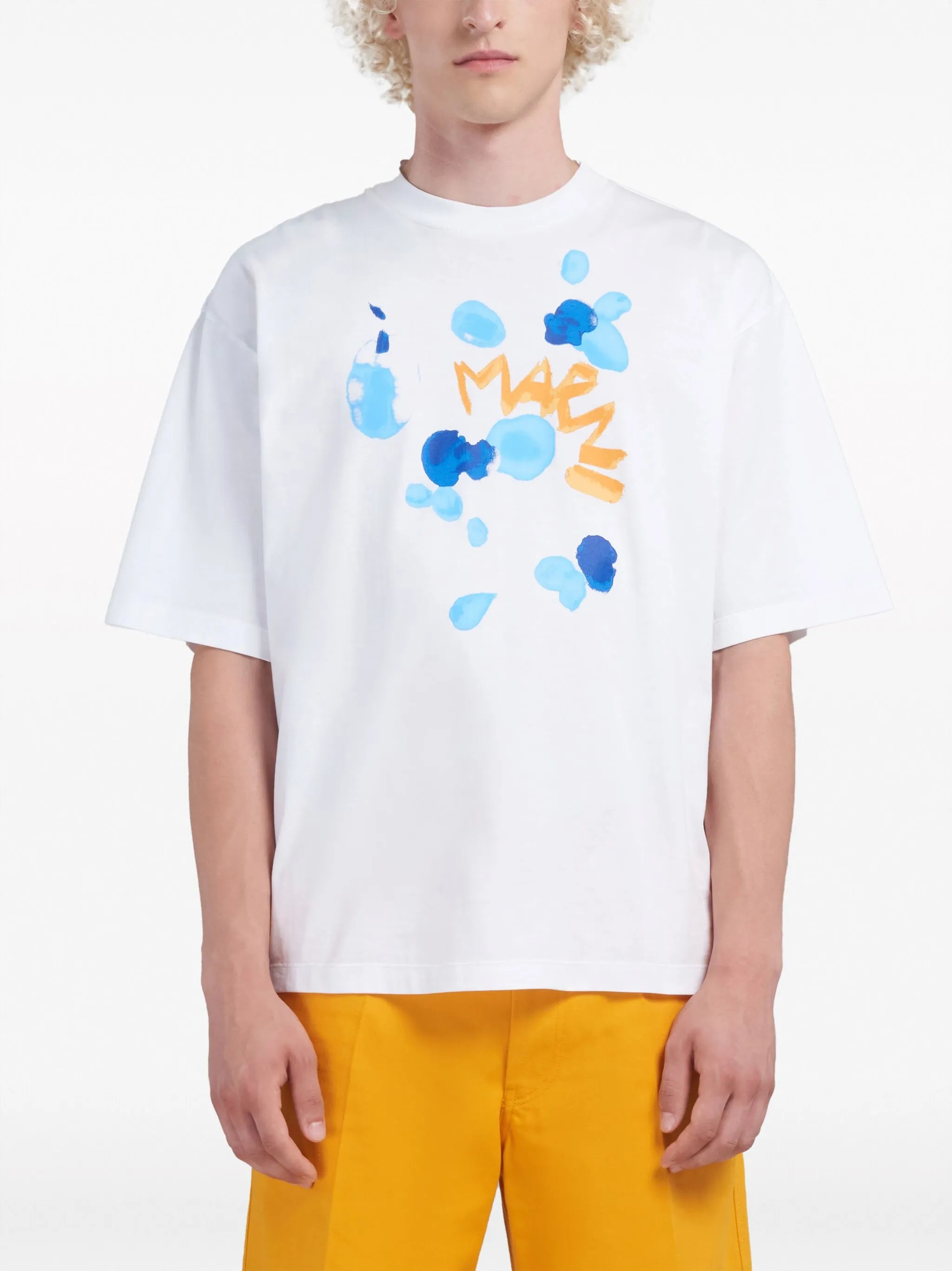 logo-print cotton T-shirt