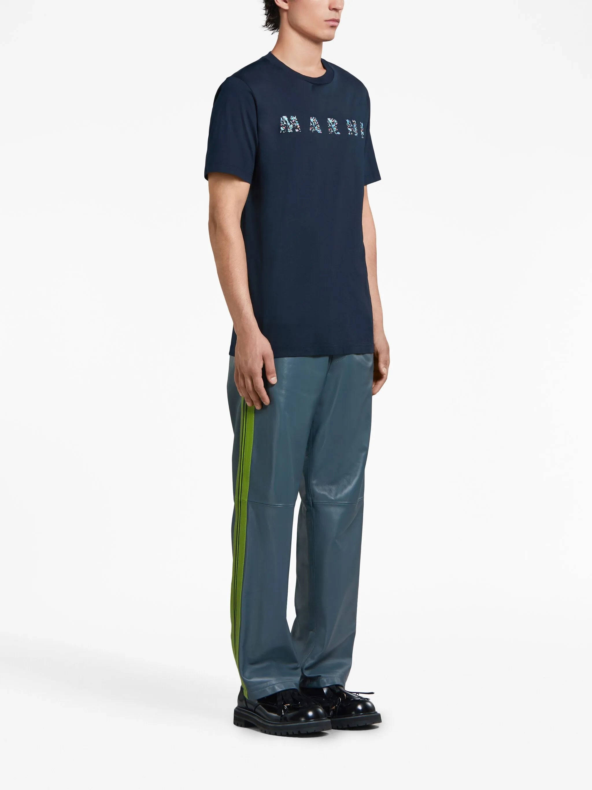 logo-print cotton T-shirt