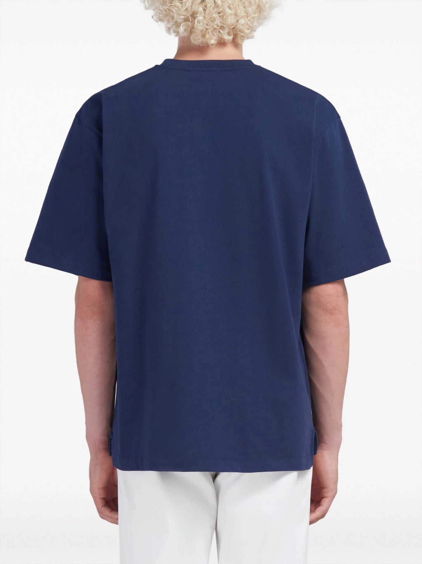 logo-patch cotton T-shirt