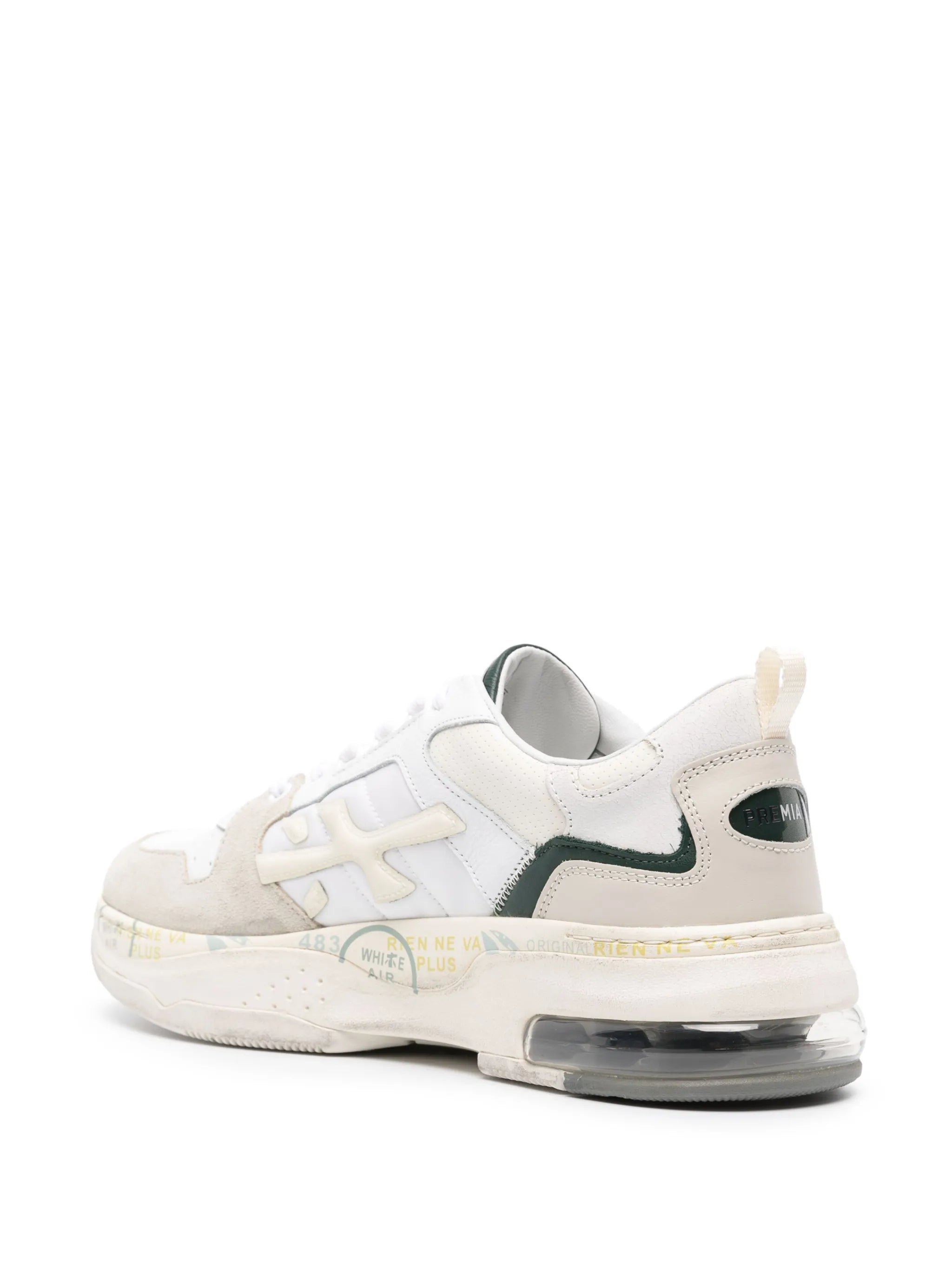 Drake lace-up leather sneakers