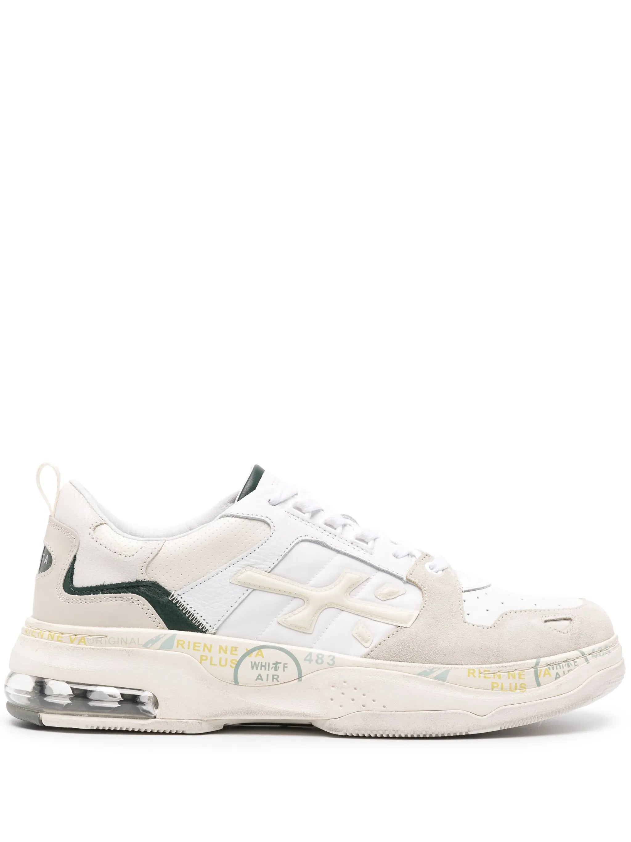 Drake lace-up leather sneakers