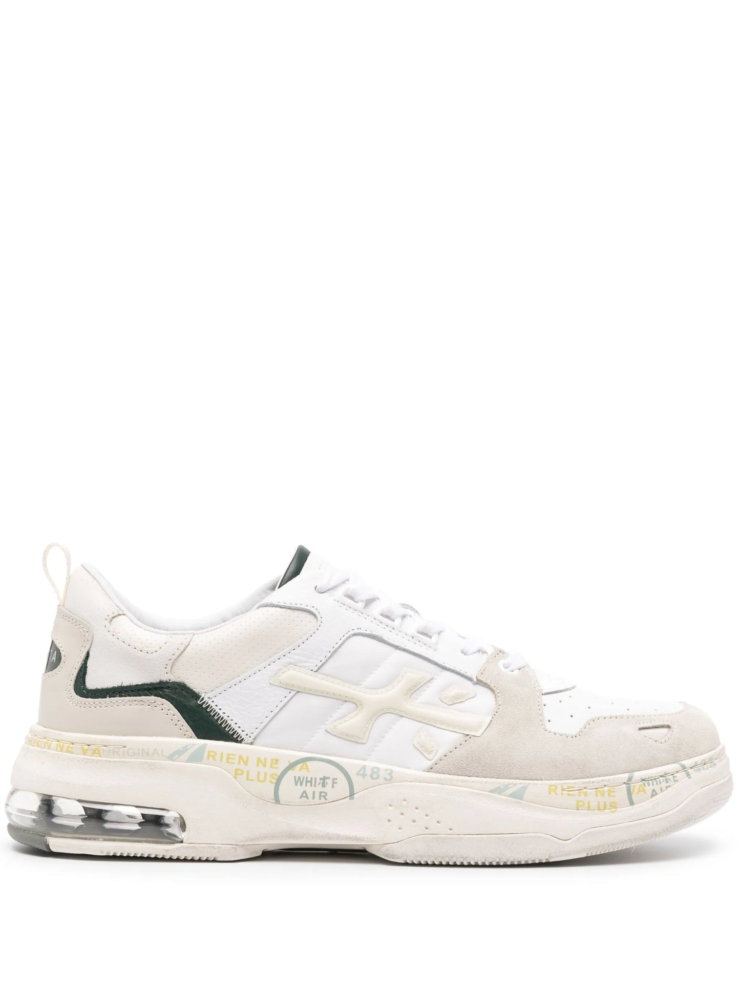 Drake lace-up leather sneakers