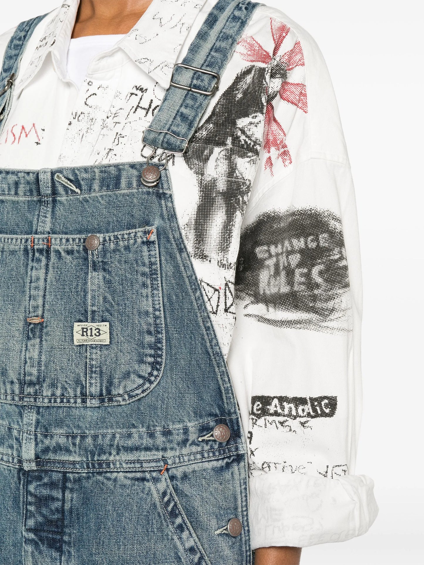 D'arcy denim dungarees