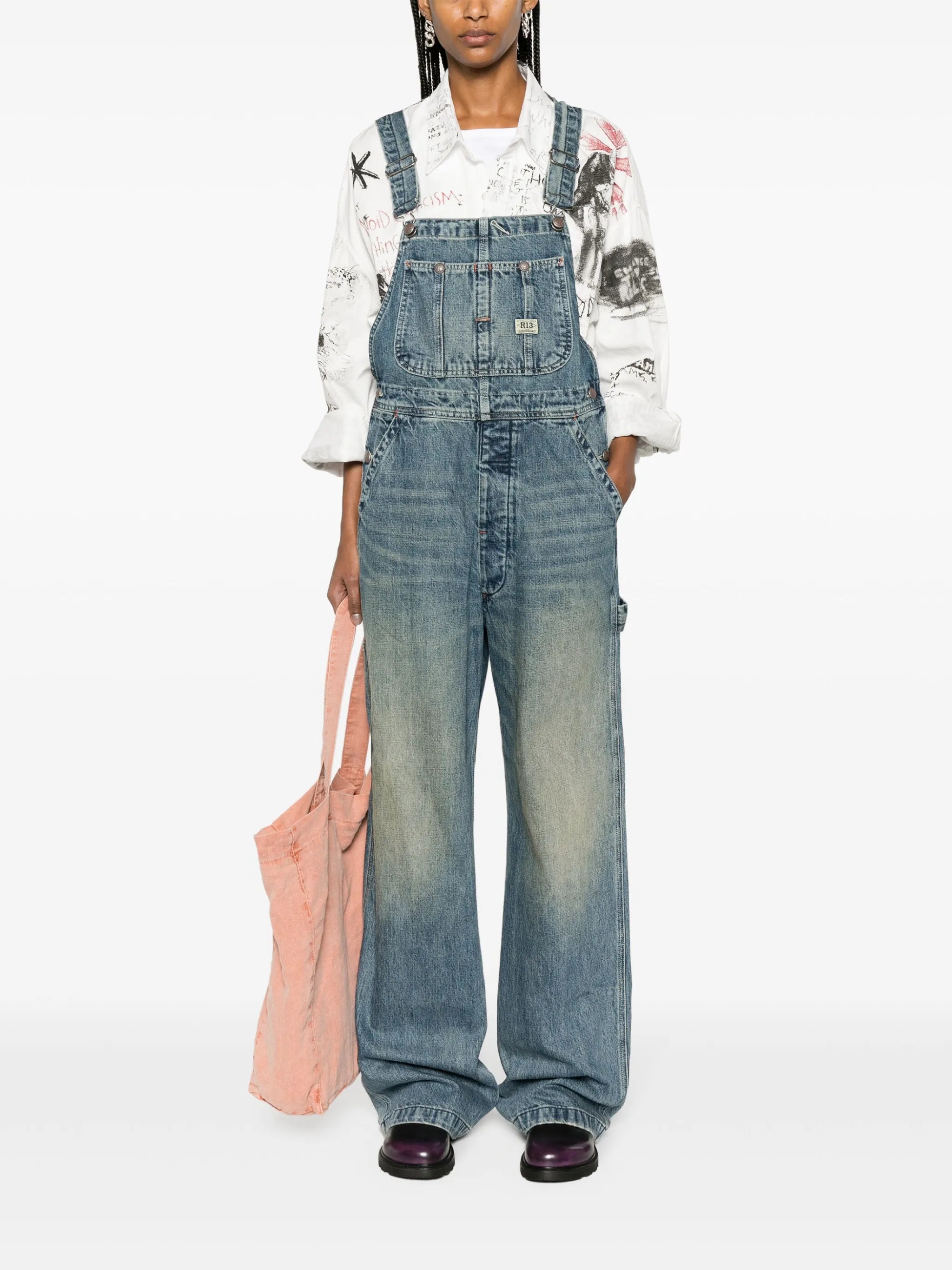 D'arcy denim dungarees