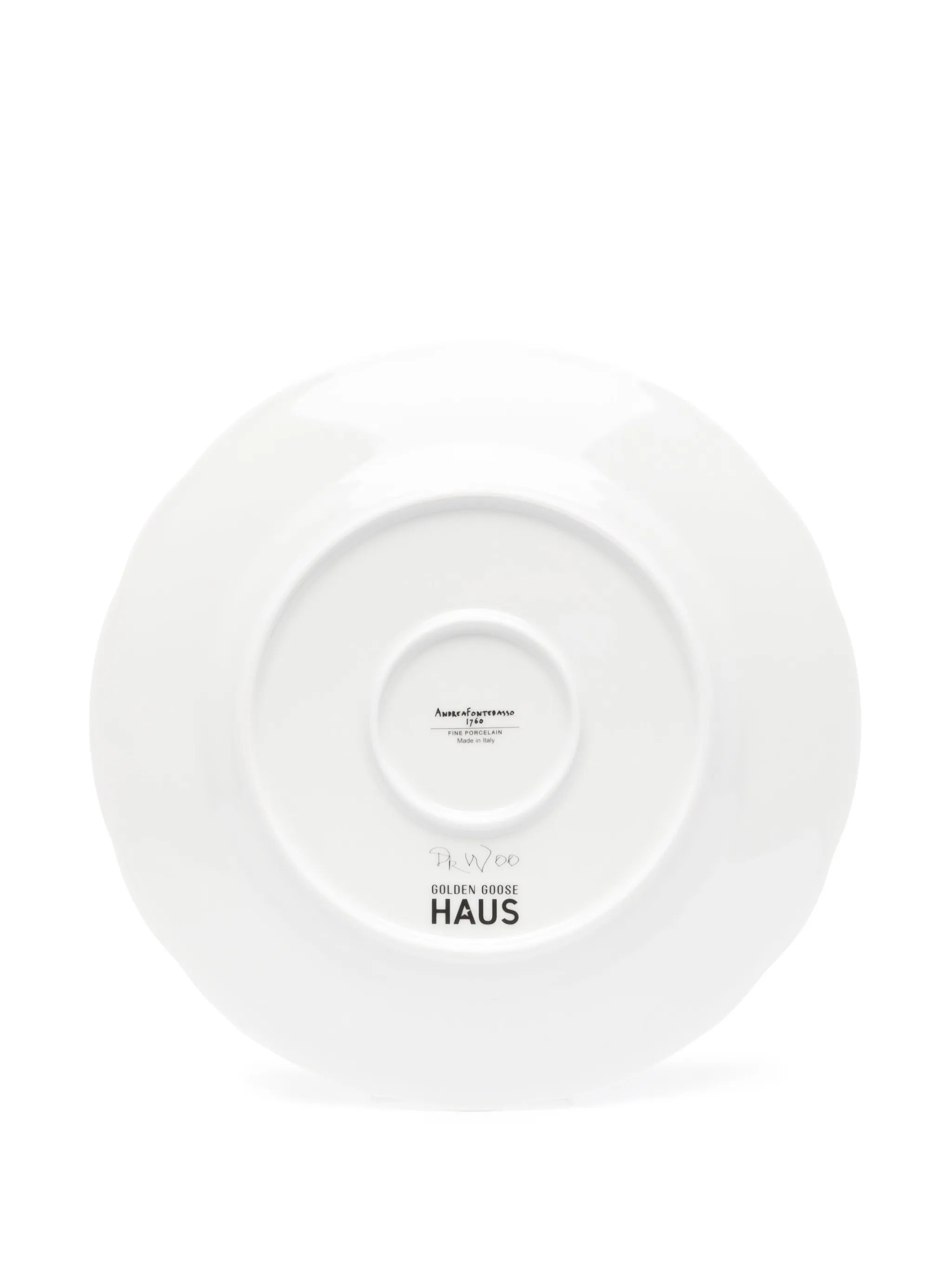 x Dr Woo graphic-print porcelain plate