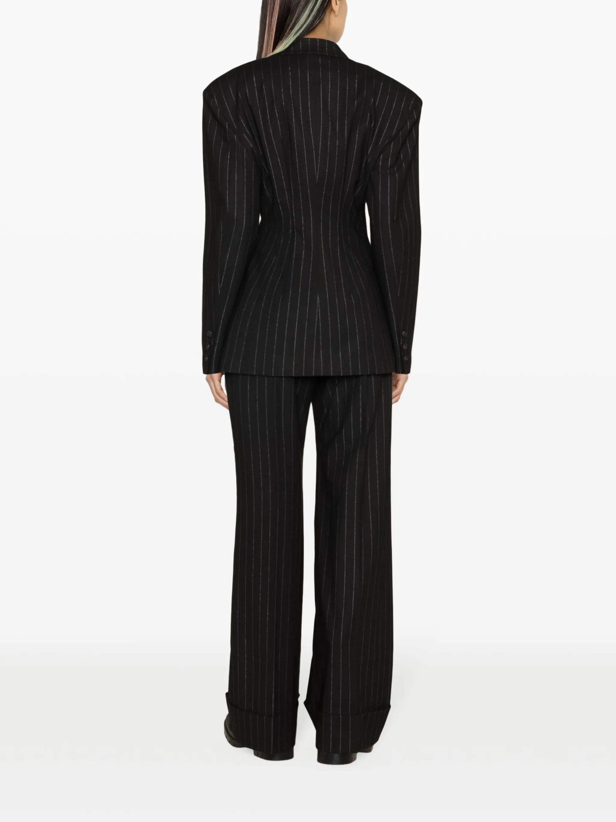 Ottavia Hourglass pinstripe blazer