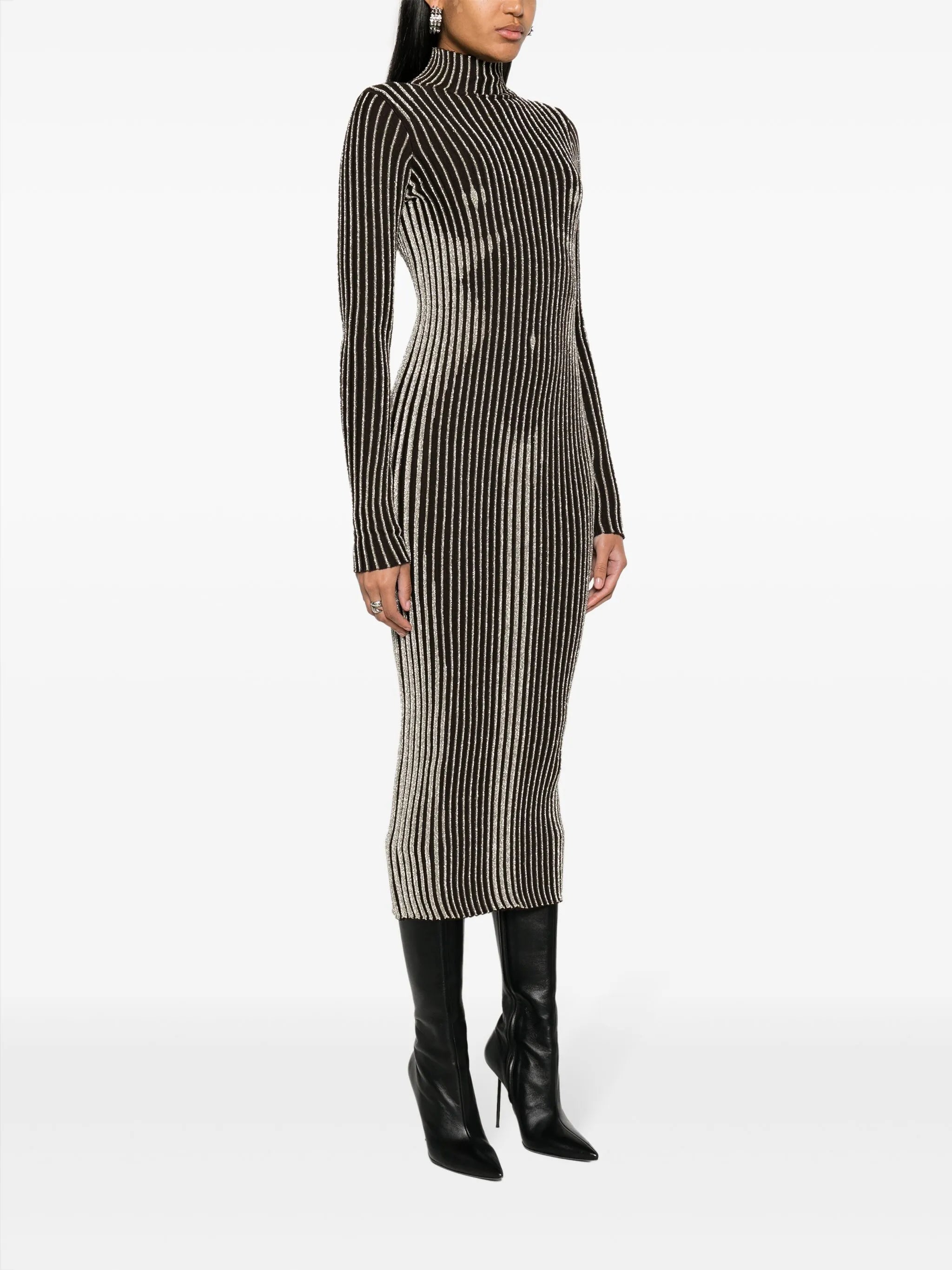 The Body Morphing knitted dress