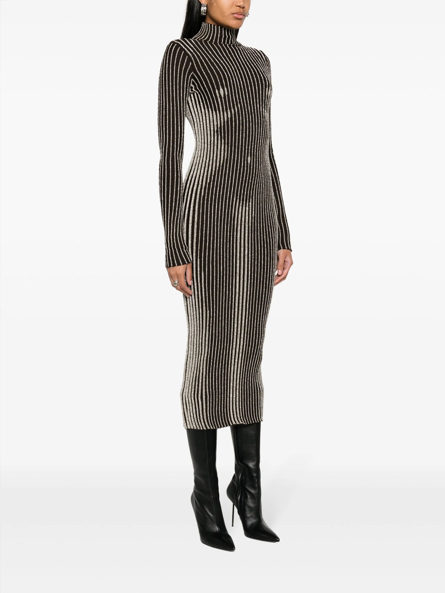 The Body Morphing knitted dress