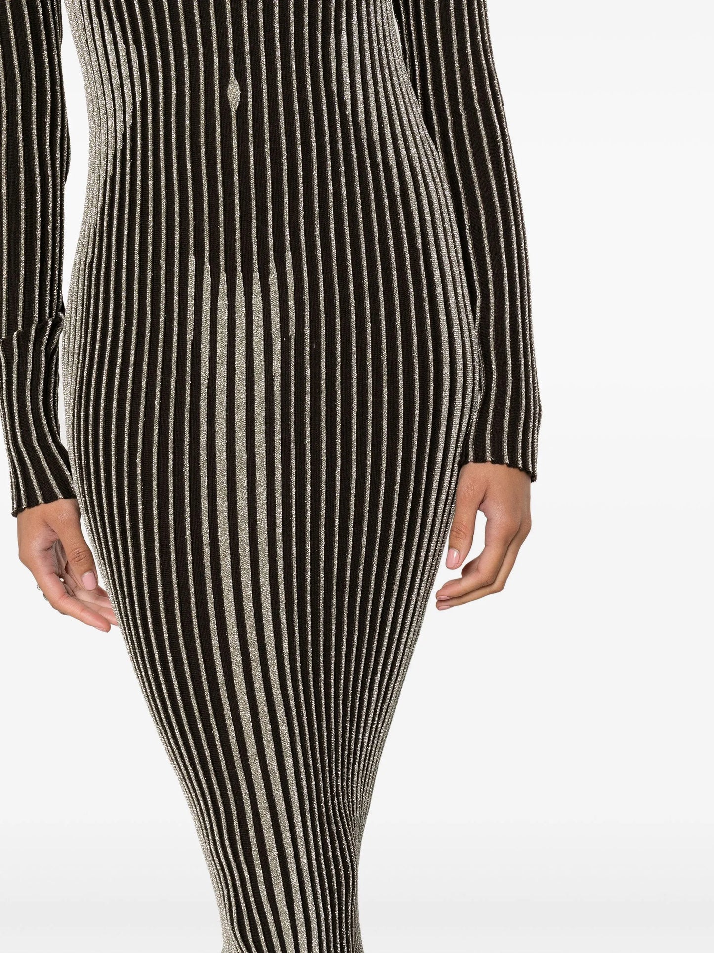 The Body Morphing knitted dress