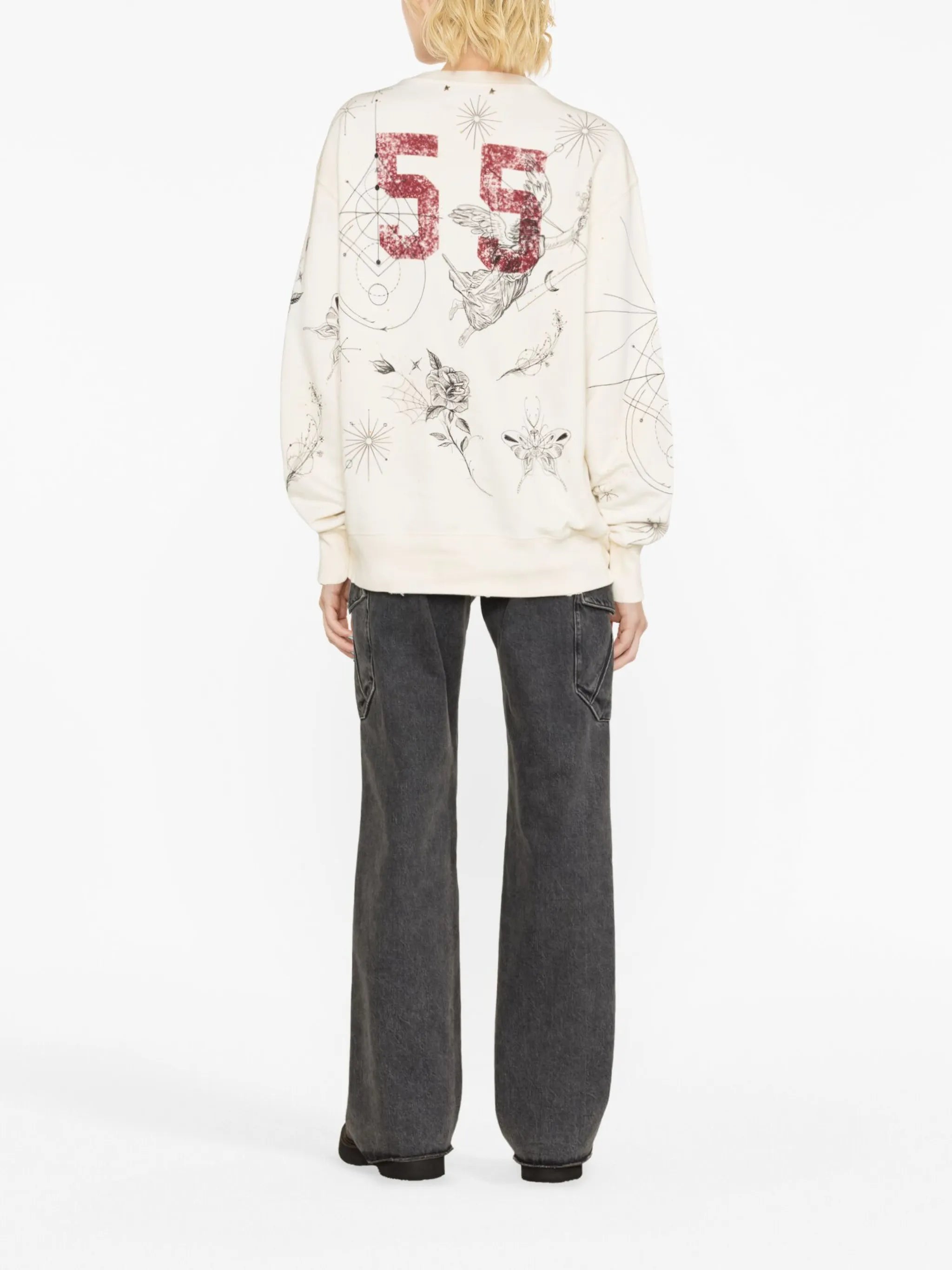 x Dr. Woo embroidered sweatshirt