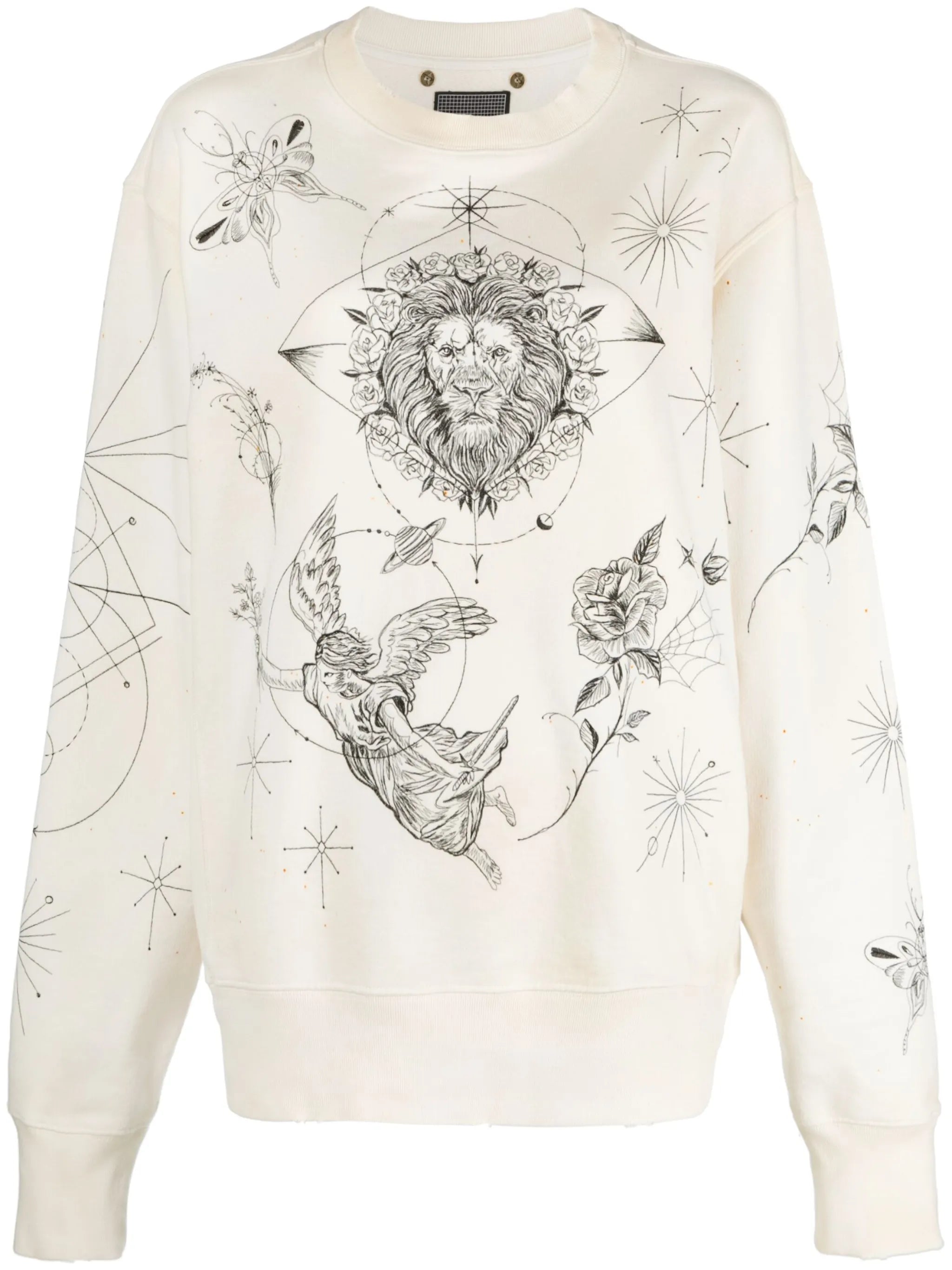 x Dr. Woo embroidered sweatshirt