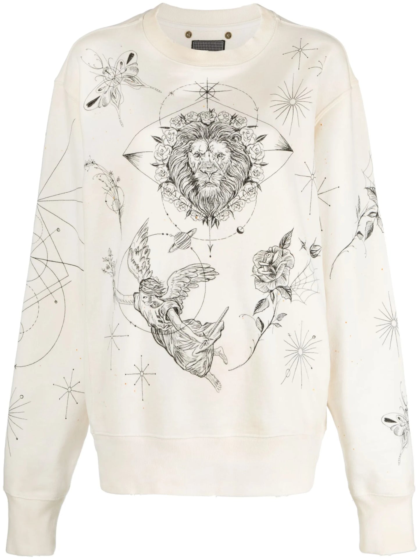 x Dr. Woo embroidered sweatshirt
