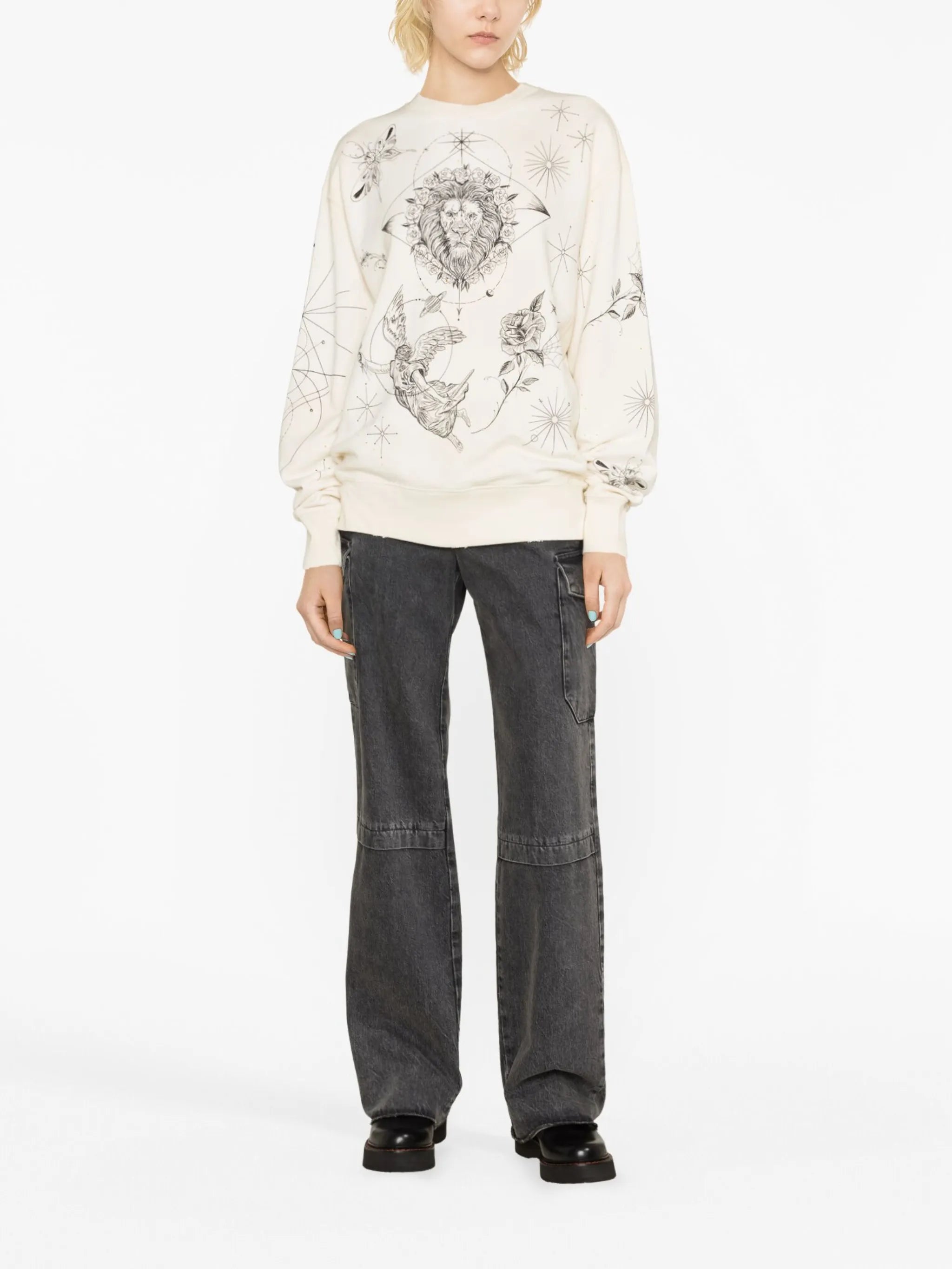 x Dr. Woo embroidered sweatshirt