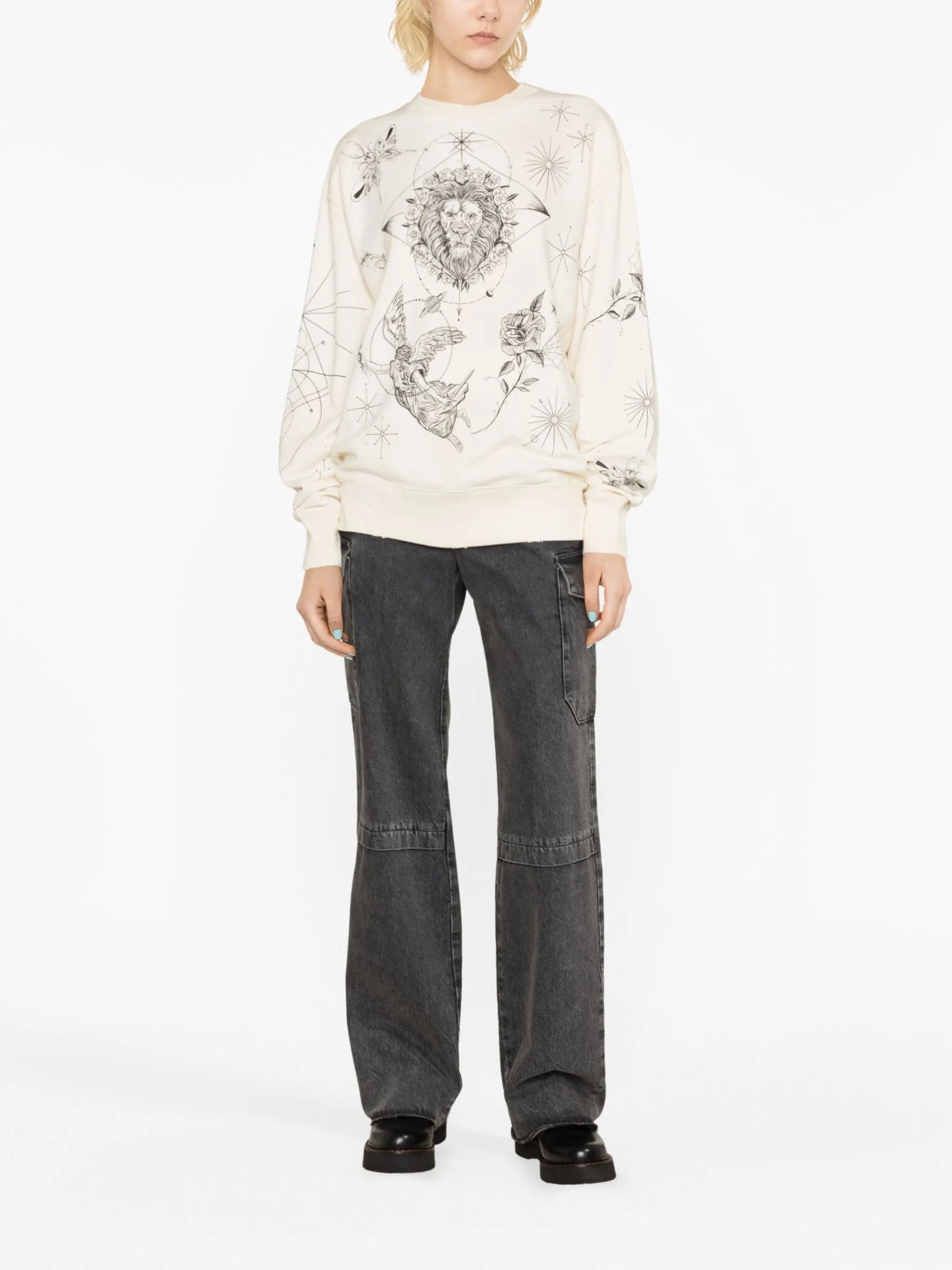 x Dr. Woo embroidered sweatshirt