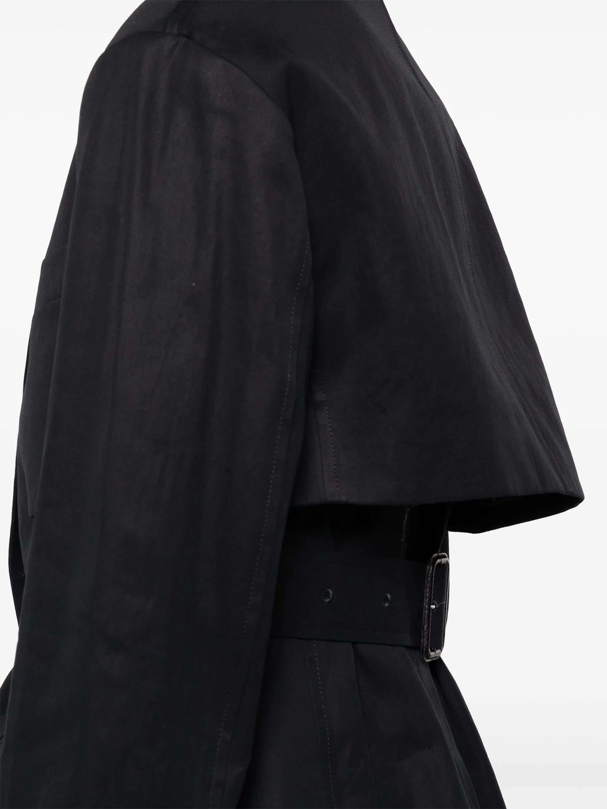 Trench Vent belted blazer