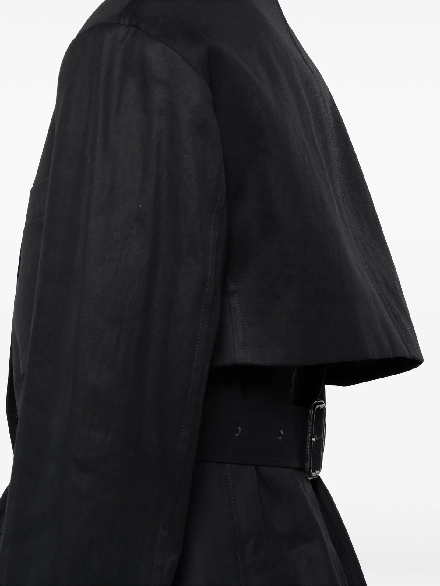 Trench Vent belted blazer