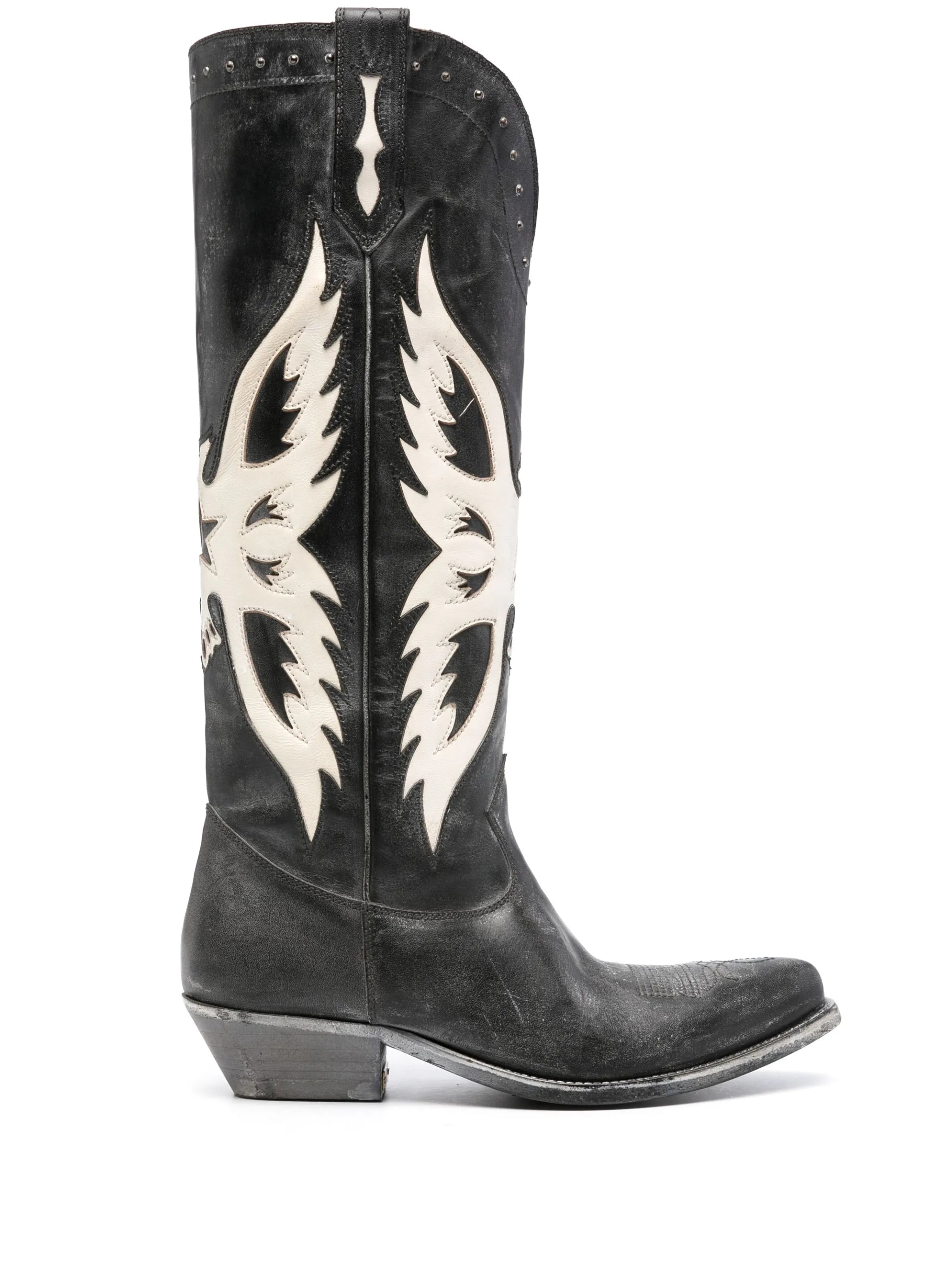 x Suki Waterhouse knee-high Western boots