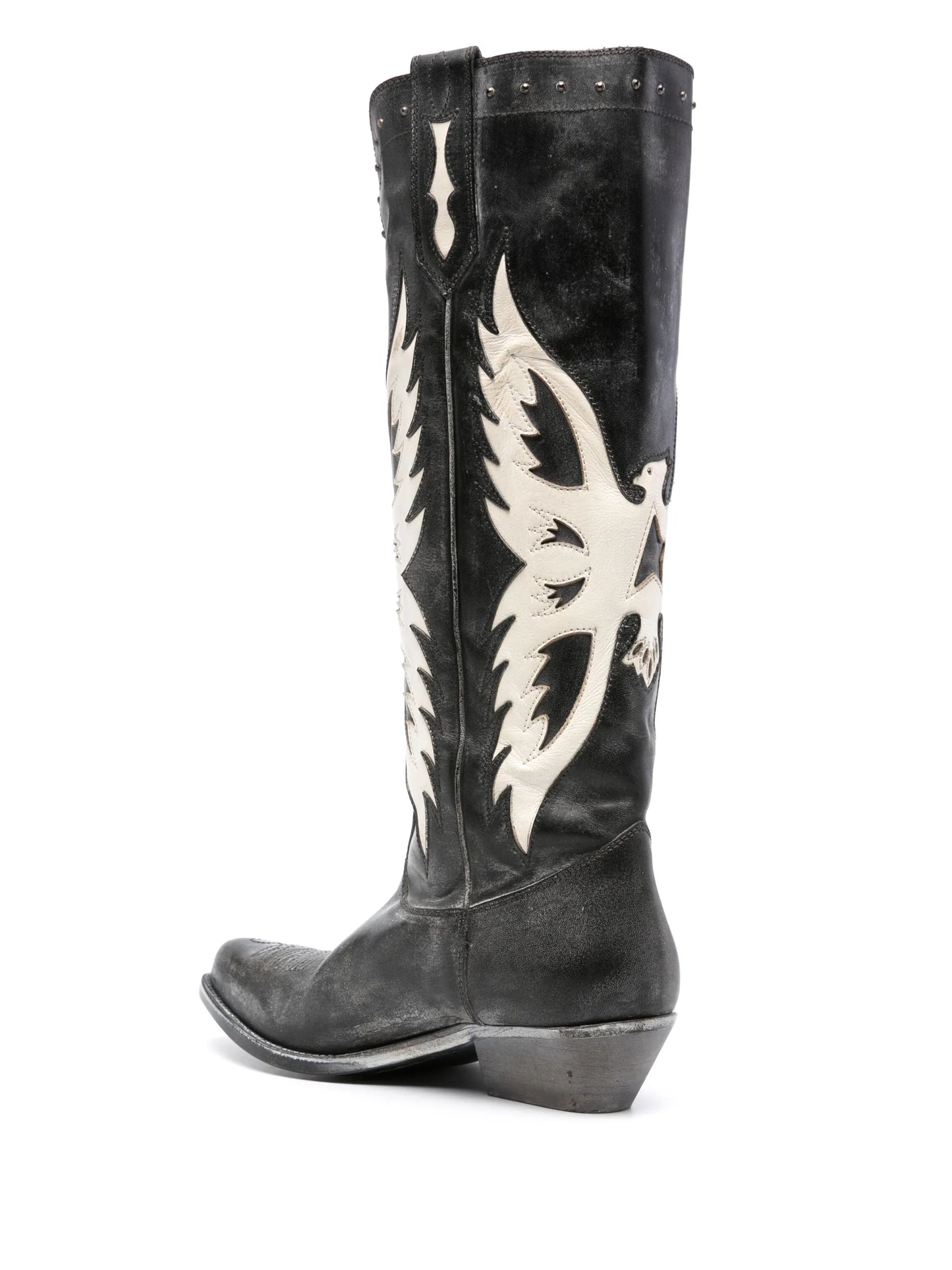 x Suki Waterhouse knee-high Western boots