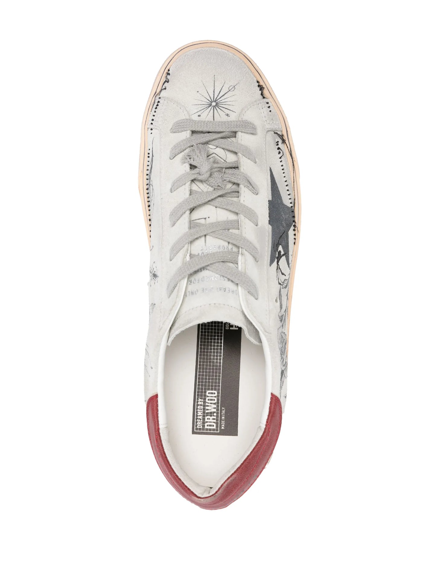 x Dr Woo Super-Star suede sneakers