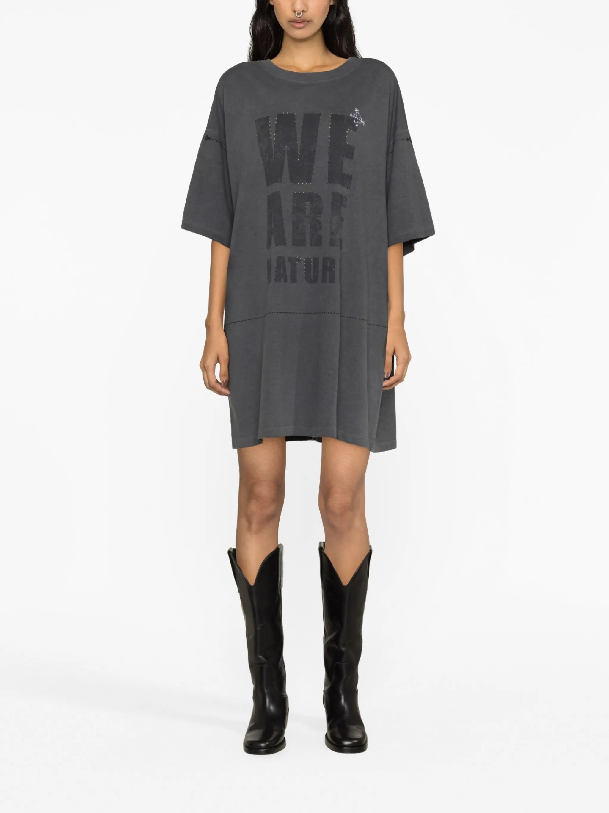 x Quannah Chasinghorse T-shirt dress