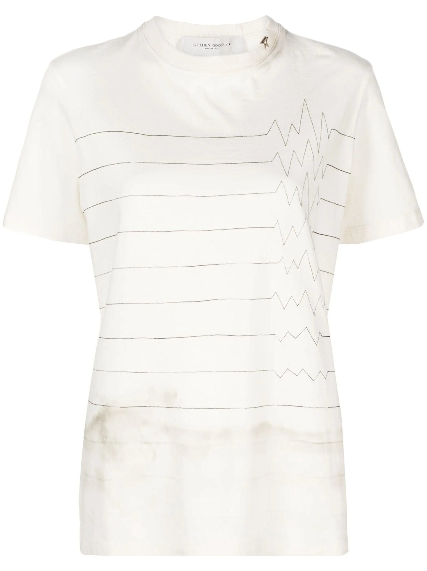 x Novembre heart-beat print T-shirt