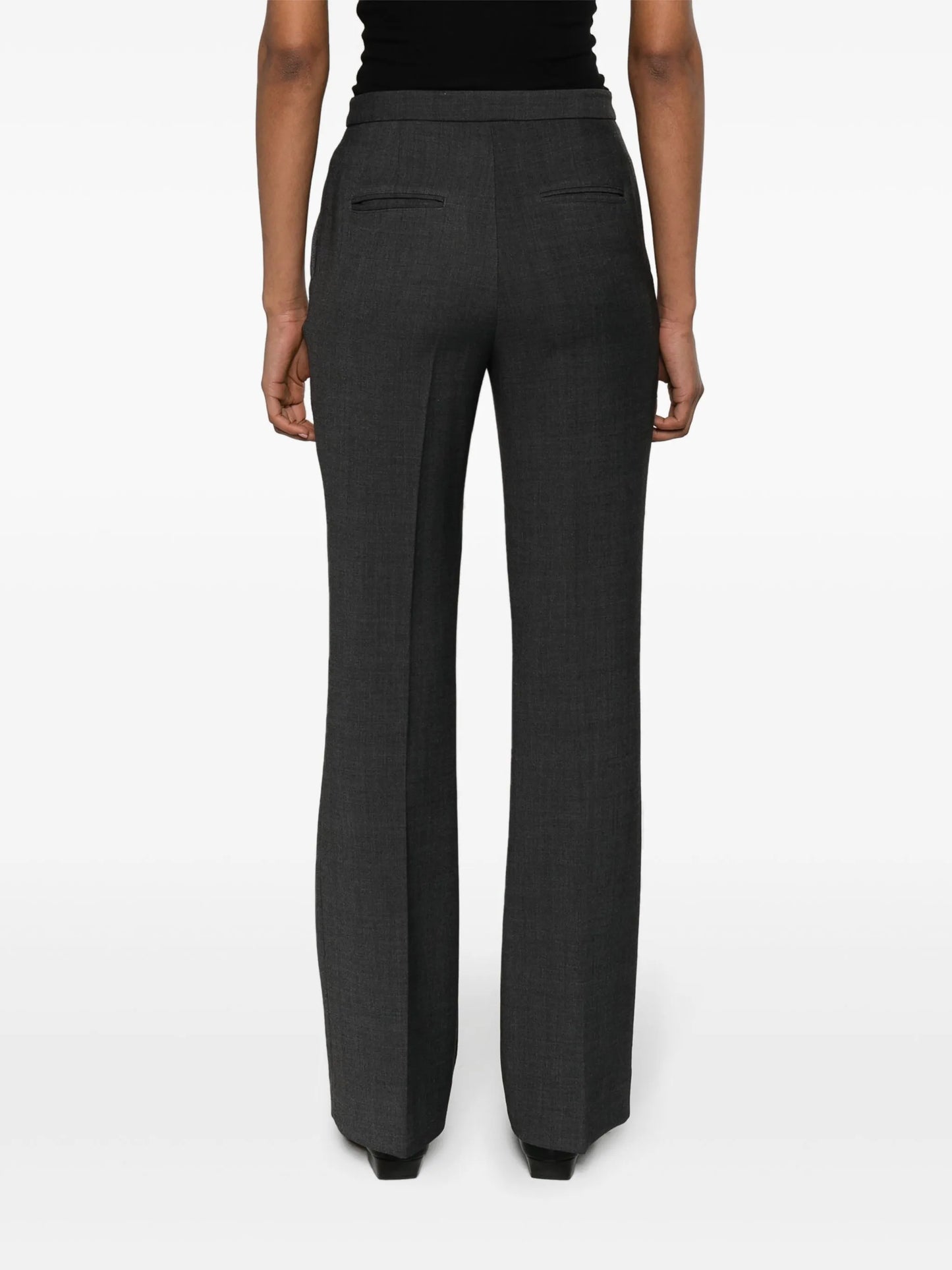 tailored bootcut trousers