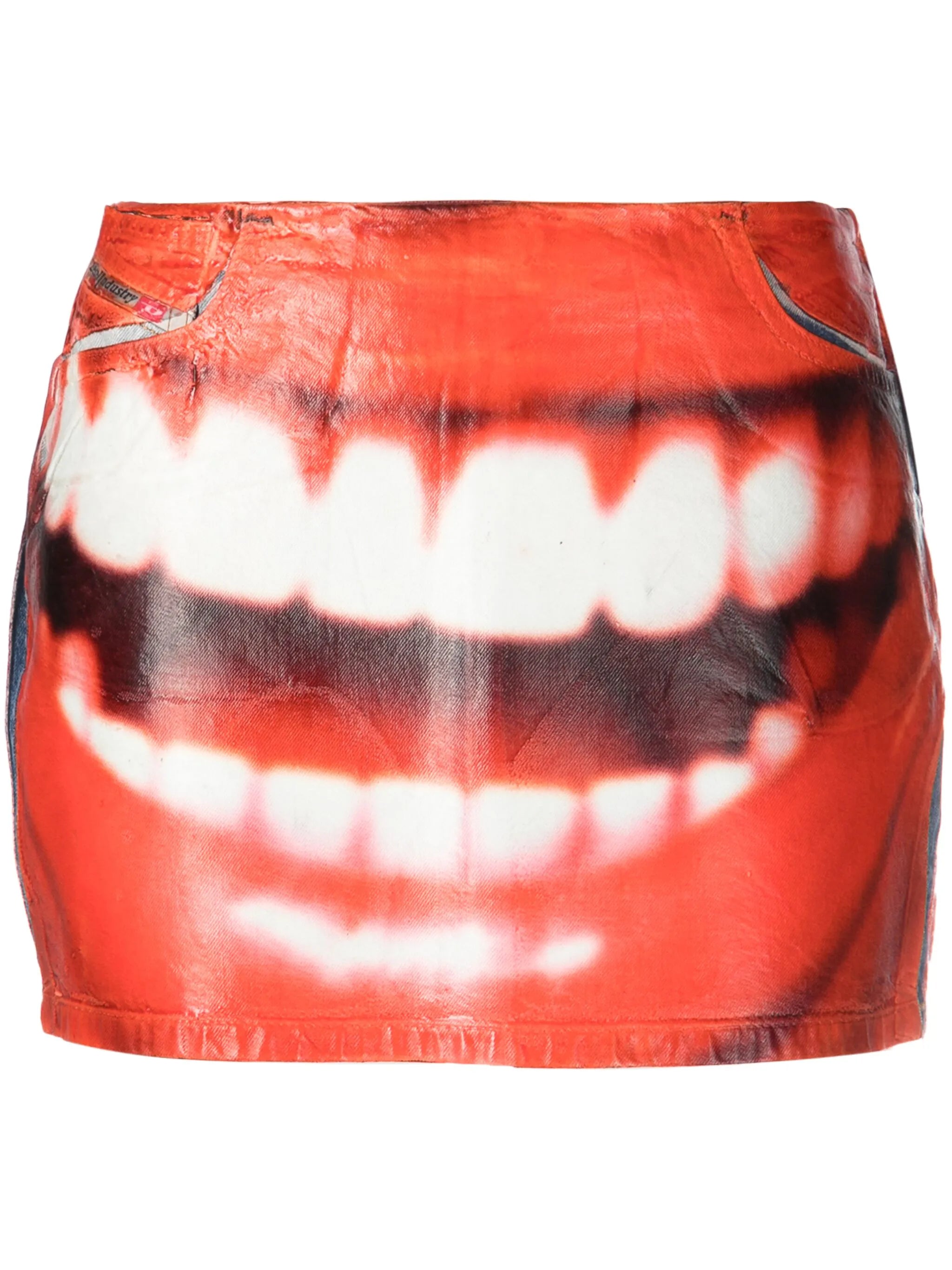 De-Pra-Fsd photograph-print miniskirt