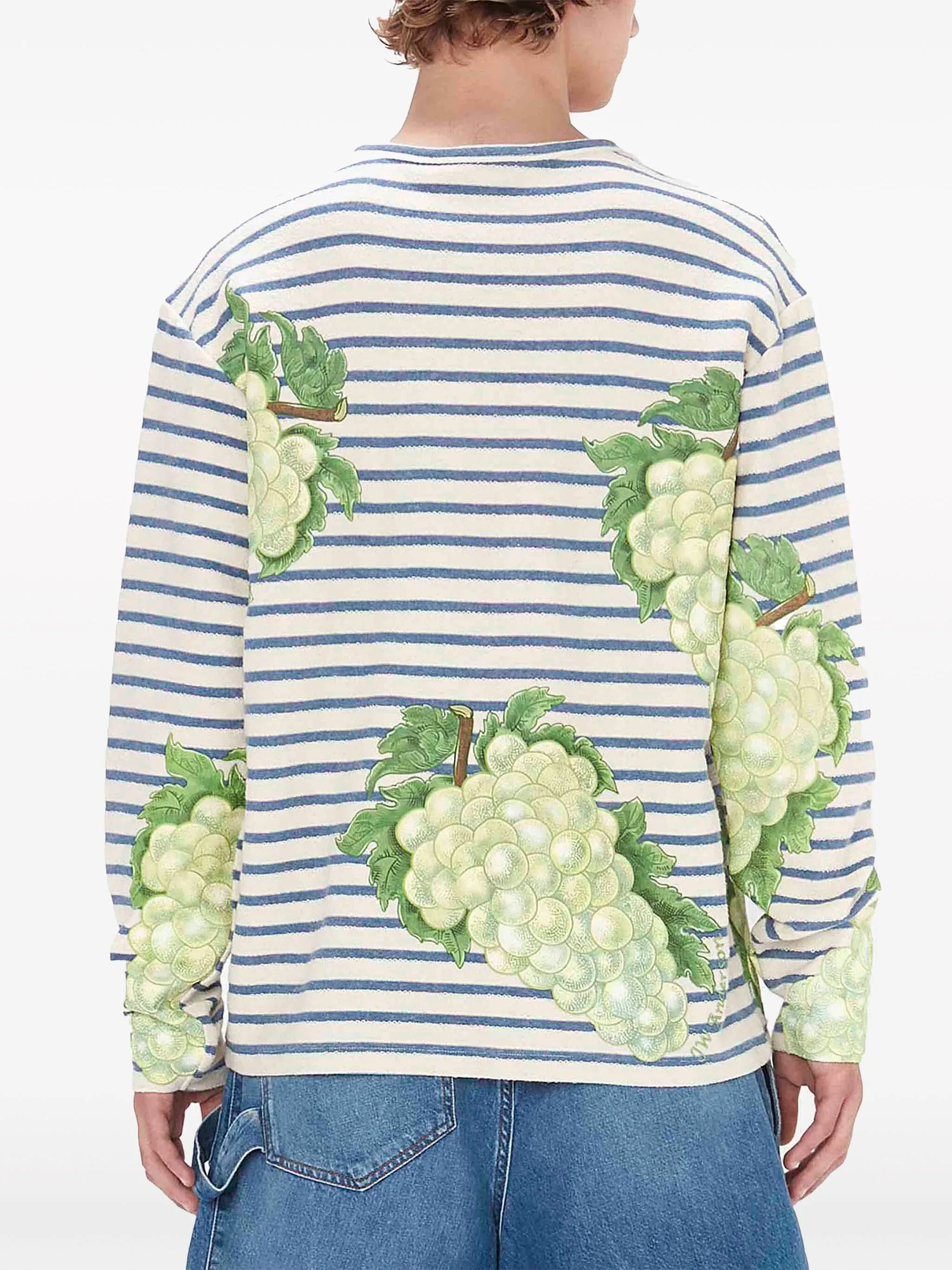 Henley motif-print T-shirt